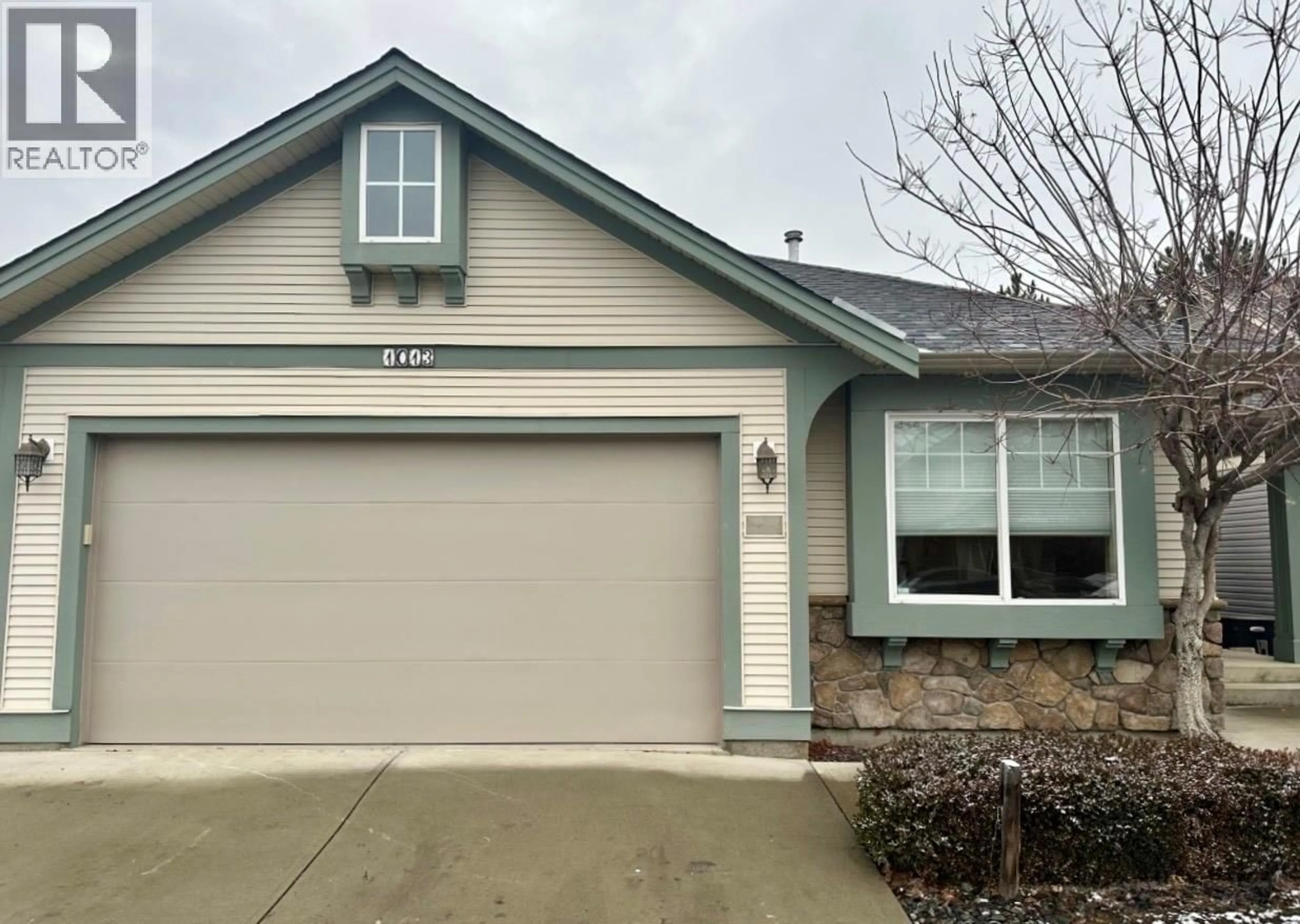 Home with vinyl exterior material, street for 1013 MT. ATKINSON PLACE, Vernon British Columbia V1B3Z2