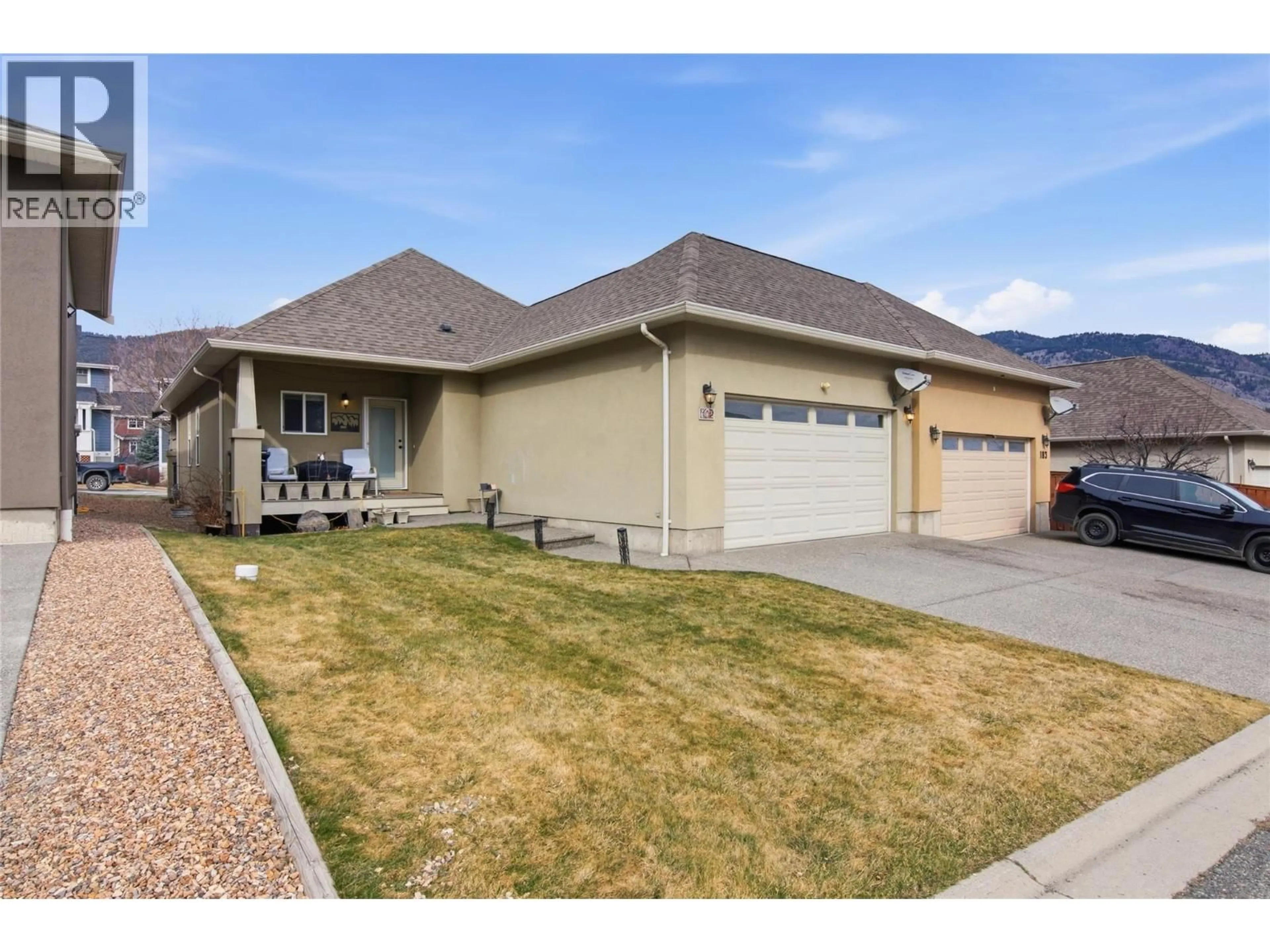 Home with vinyl exterior material, street for 102 - 2920 VALLEYVIEW DRIVE, Kamloops British Columbia V2C0A8