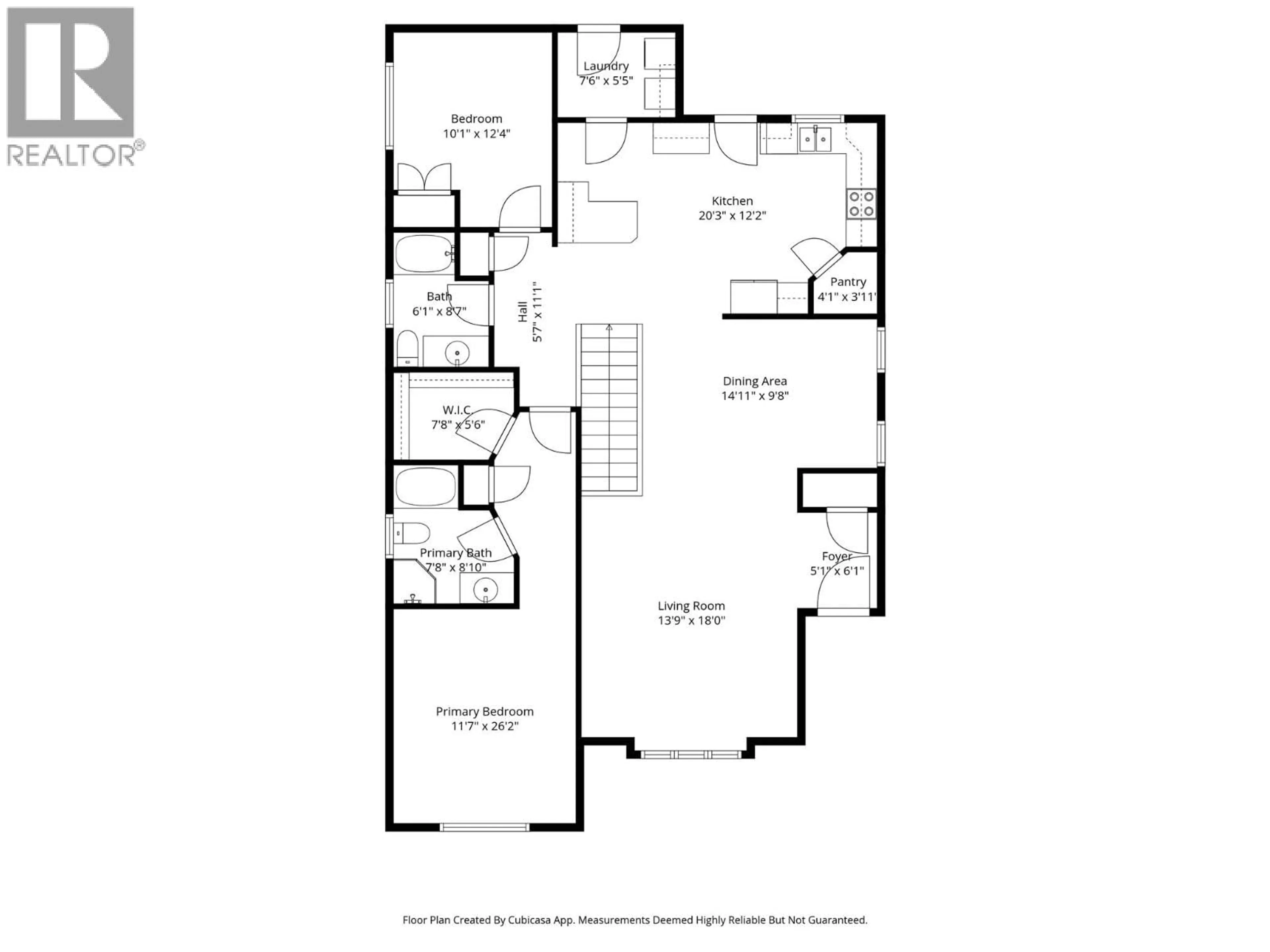 Floor plan for 102 - 2920 VALLEYVIEW DRIVE, Kamloops British Columbia V2C0A8