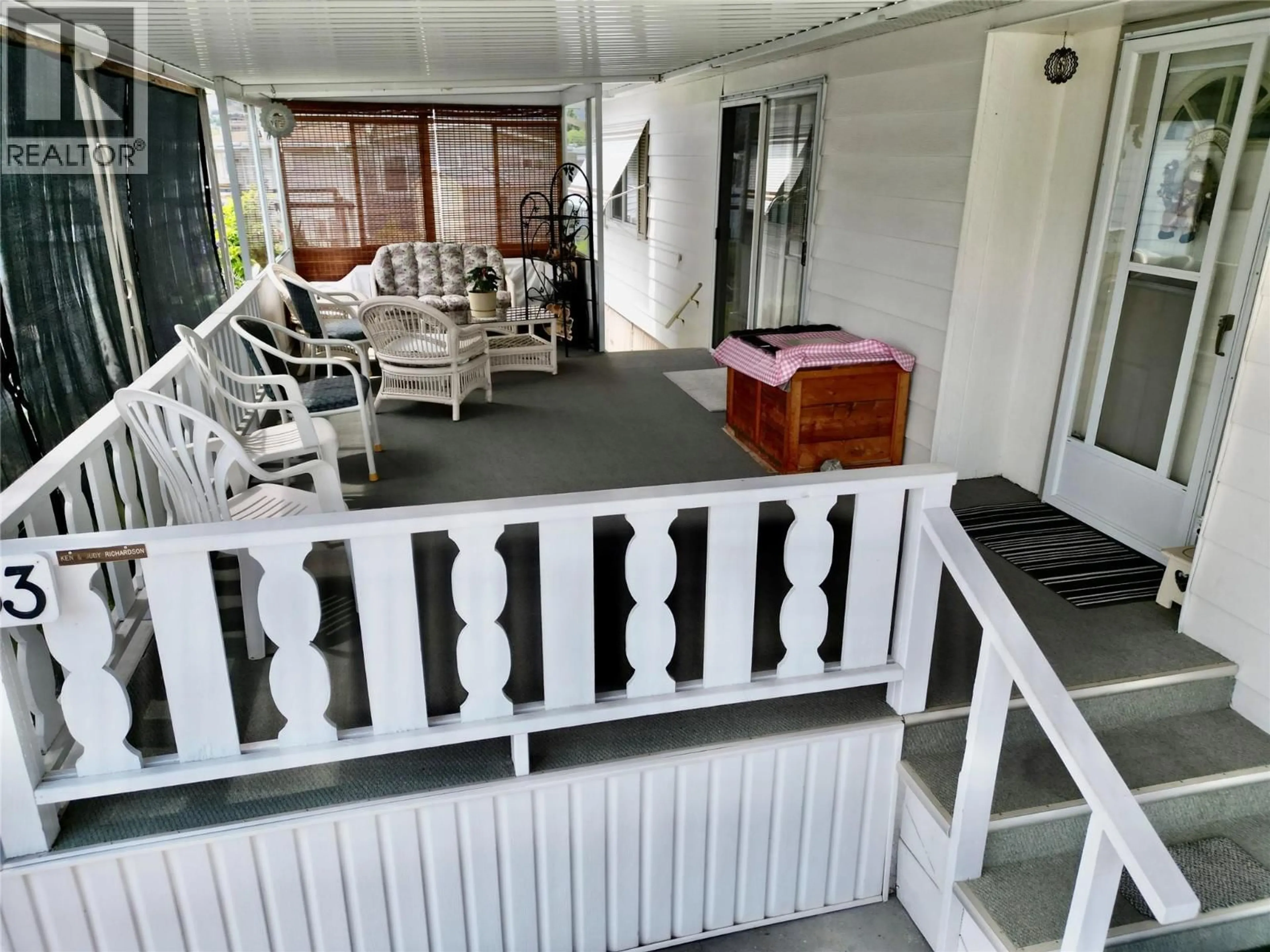 Patio, street for 63 - 6601 TUCELNUIT DRIVE, Oliver British Columbia V0H1T3