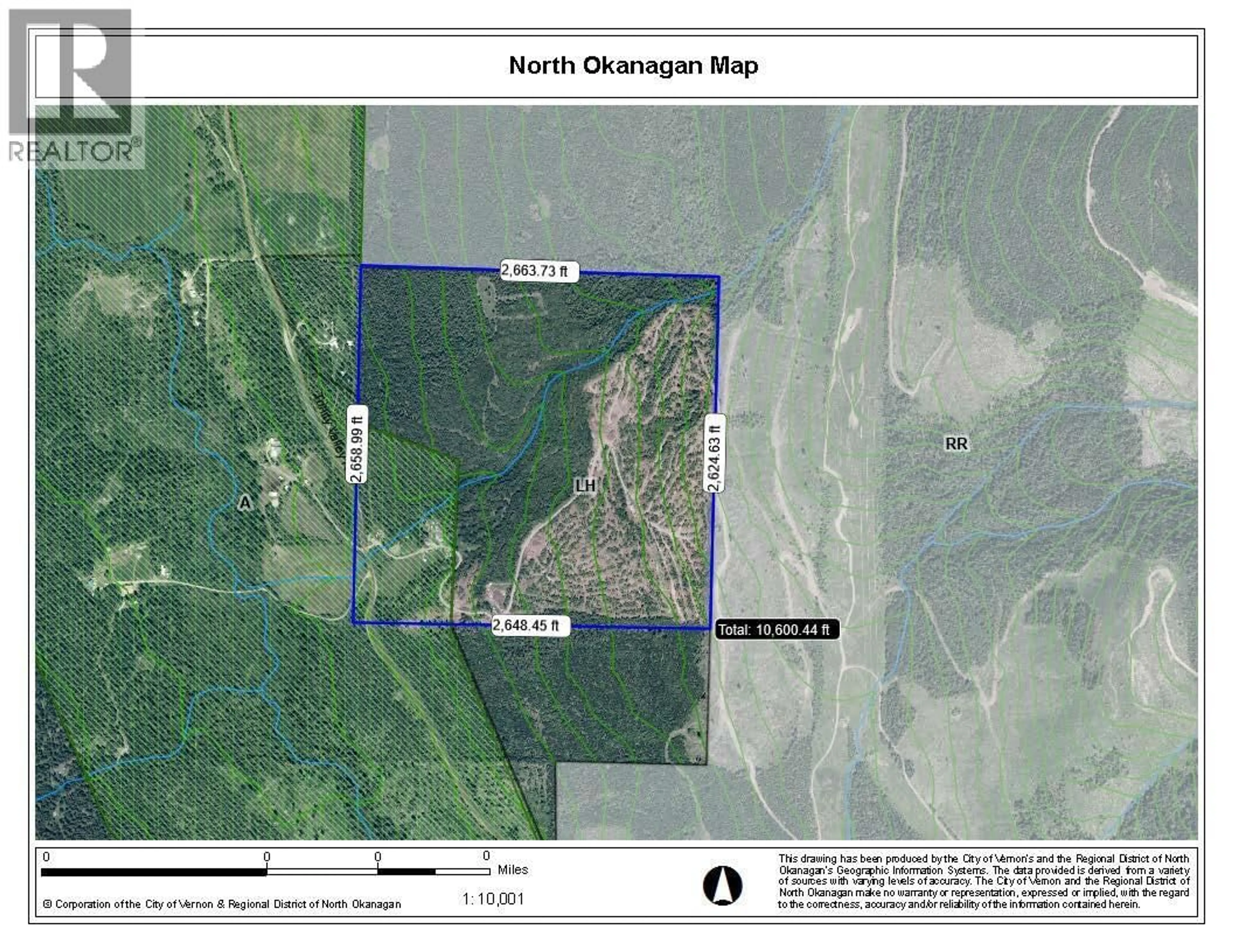Picture of a map for 2301 TRINITY VALLEY ROAD, Lumby British Columbia V0E2G4