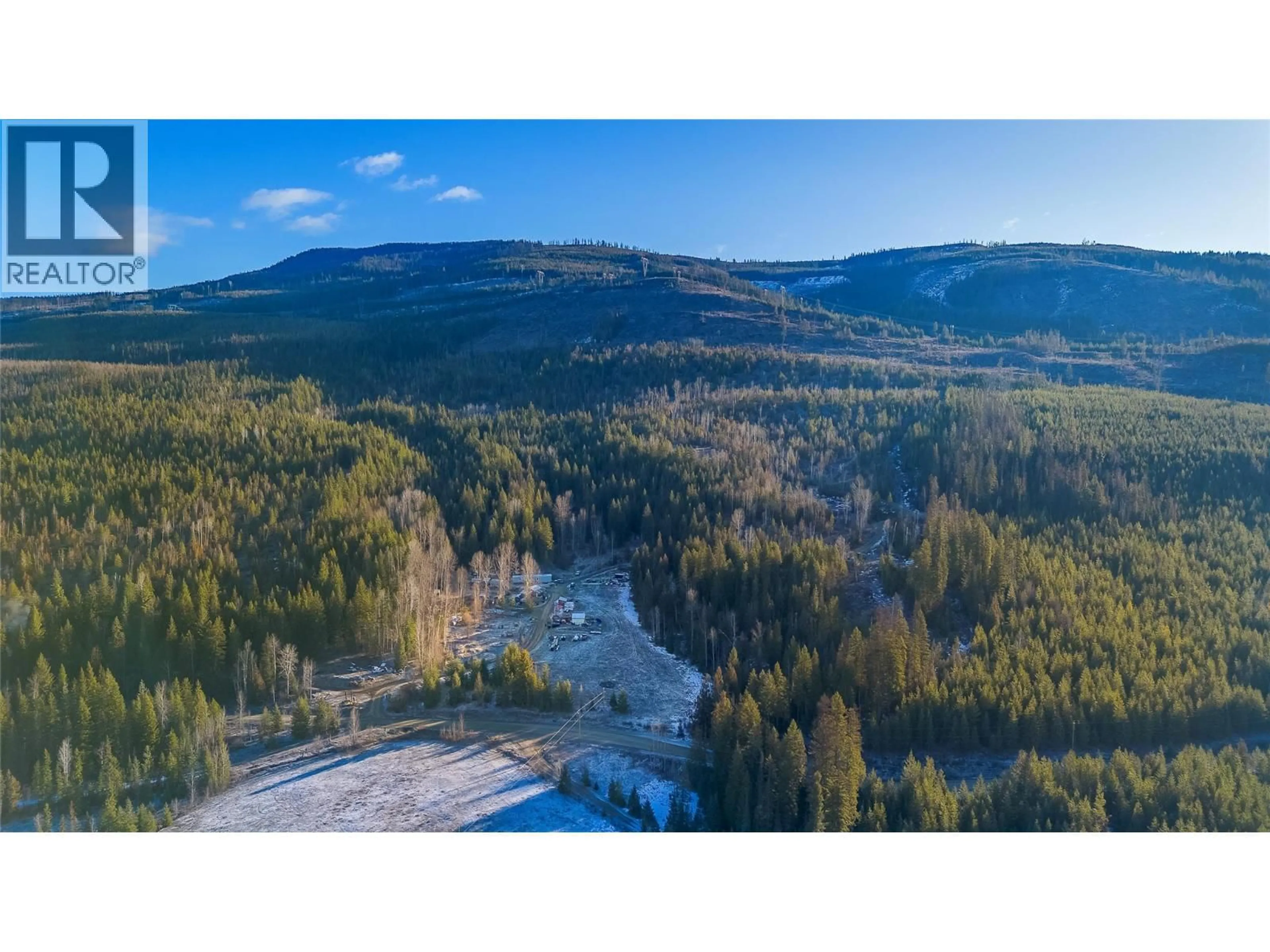 A pic from outside/outdoor area/front of a property/back of a property/a pic from drone, forest/trees view for 2301 TRINITY VALLEY ROAD, Lumby British Columbia V0E2G4