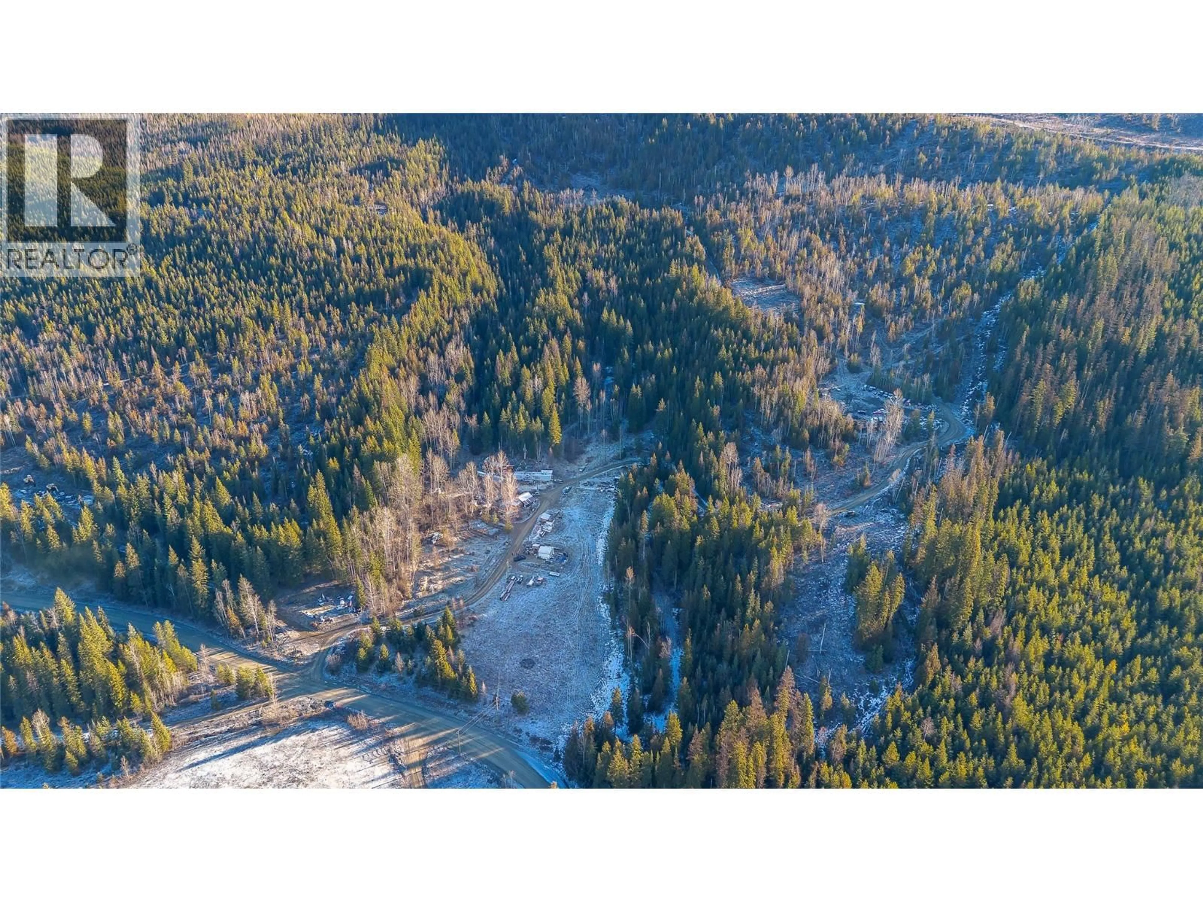 A pic from outside/outdoor area/front of a property/back of a property/a pic from drone, forest/trees view for 2301 TRINITY VALLEY ROAD, Lumby British Columbia V0E2G4