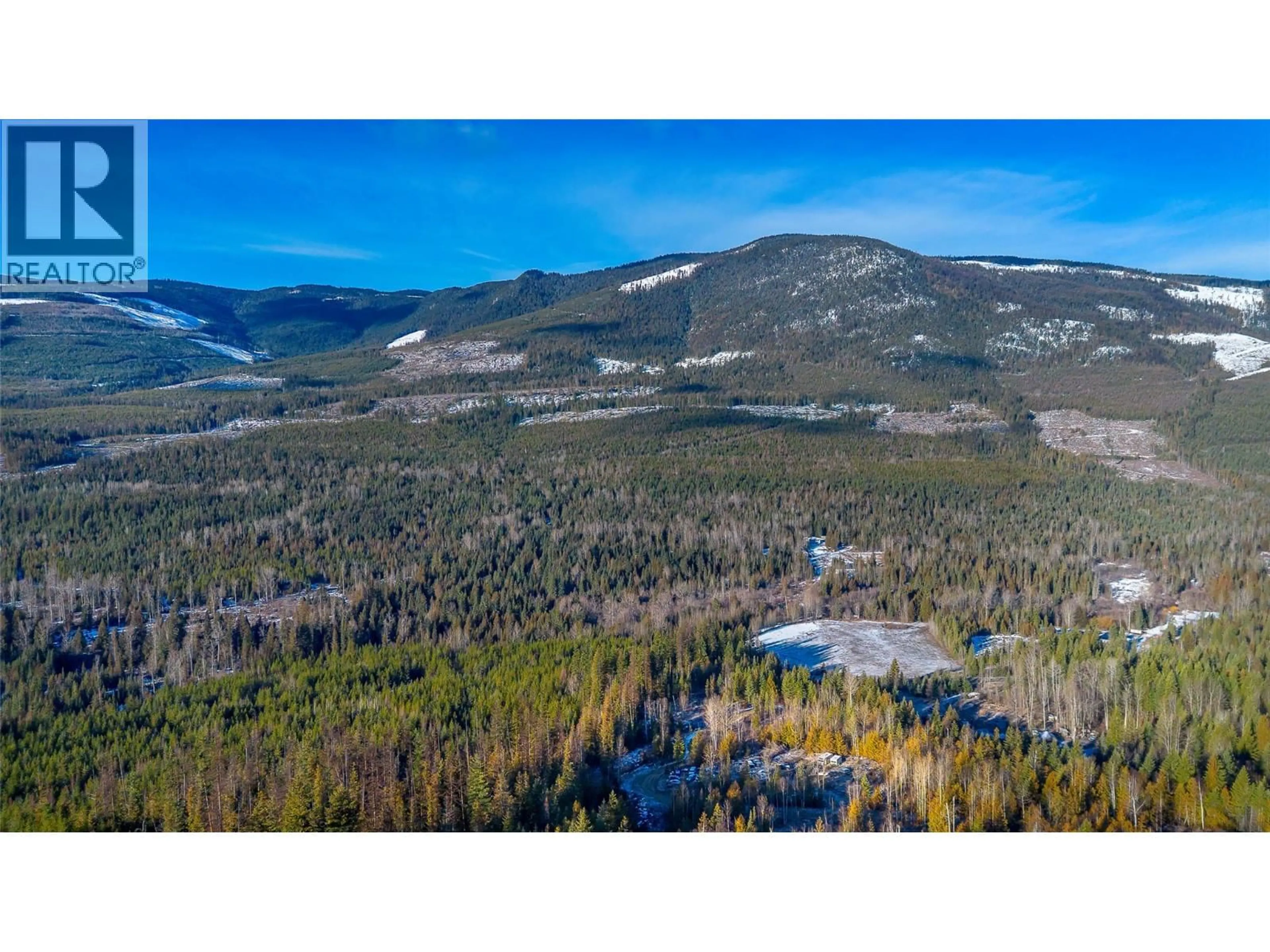 A pic from outside/outdoor area/front of a property/back of a property/a pic from drone, mountain view for 2301 TRINITY VALLEY ROAD, Lumby British Columbia V0E2G4
