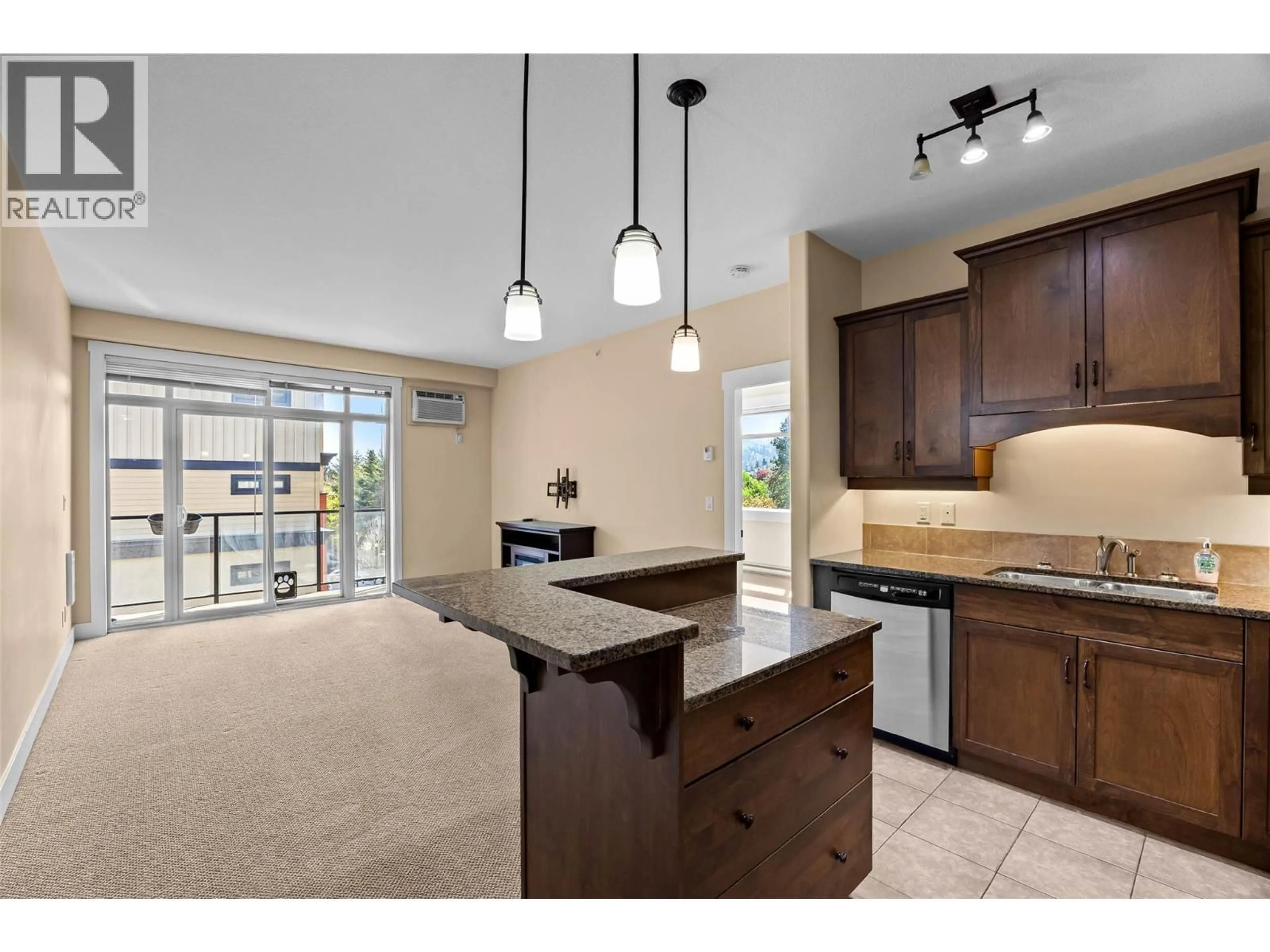 Open concept kitchen, unknown for 408 - 775 MCGILL ROAD, Kamloops British Columbia V2C0B8