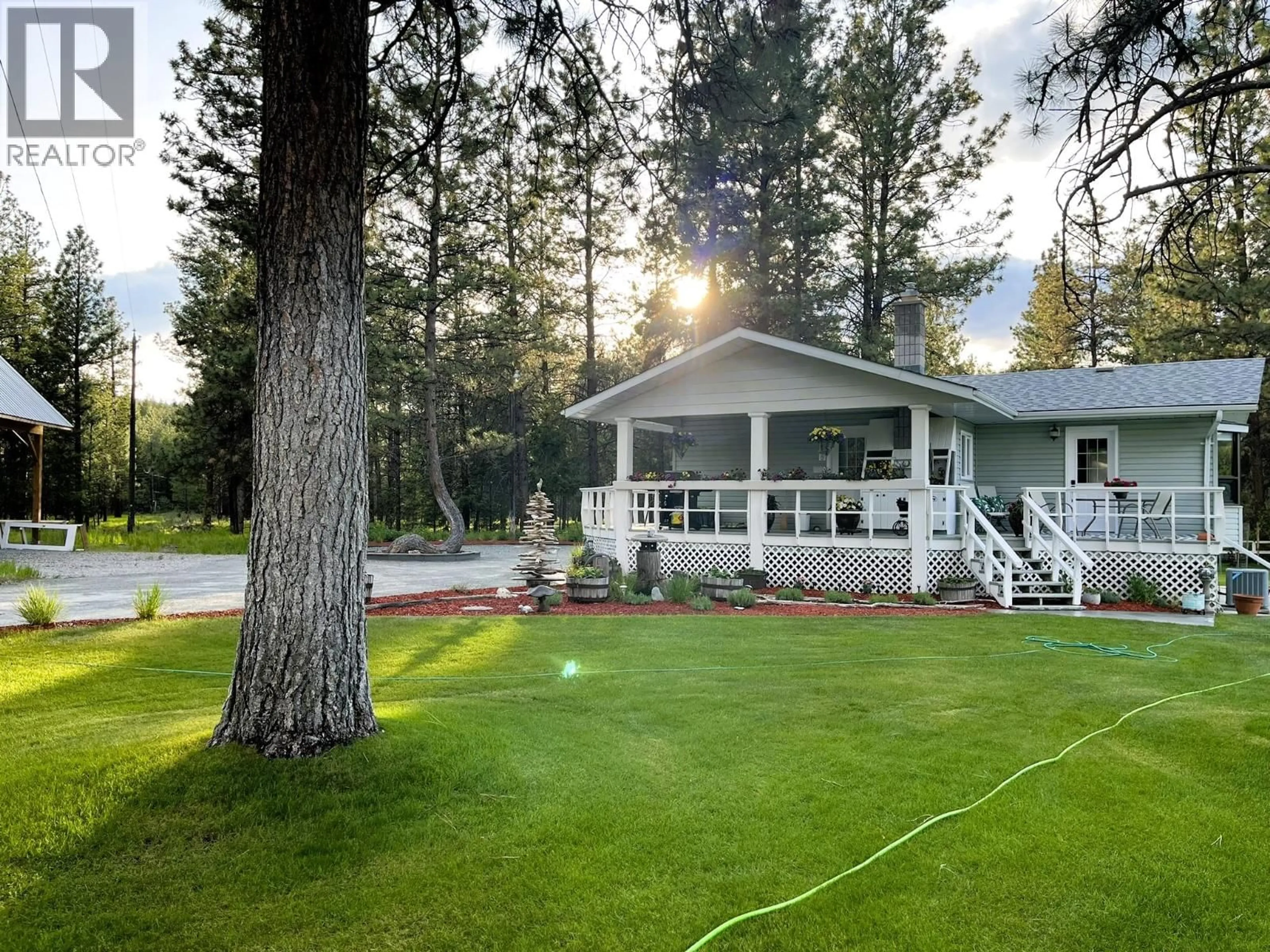 A pic from outside/outdoor area/front of a property/back of a property/a pic from drone, mountain view for 4836 KENNEDY ROAD, Cranbrook British Columbia V1C7C1