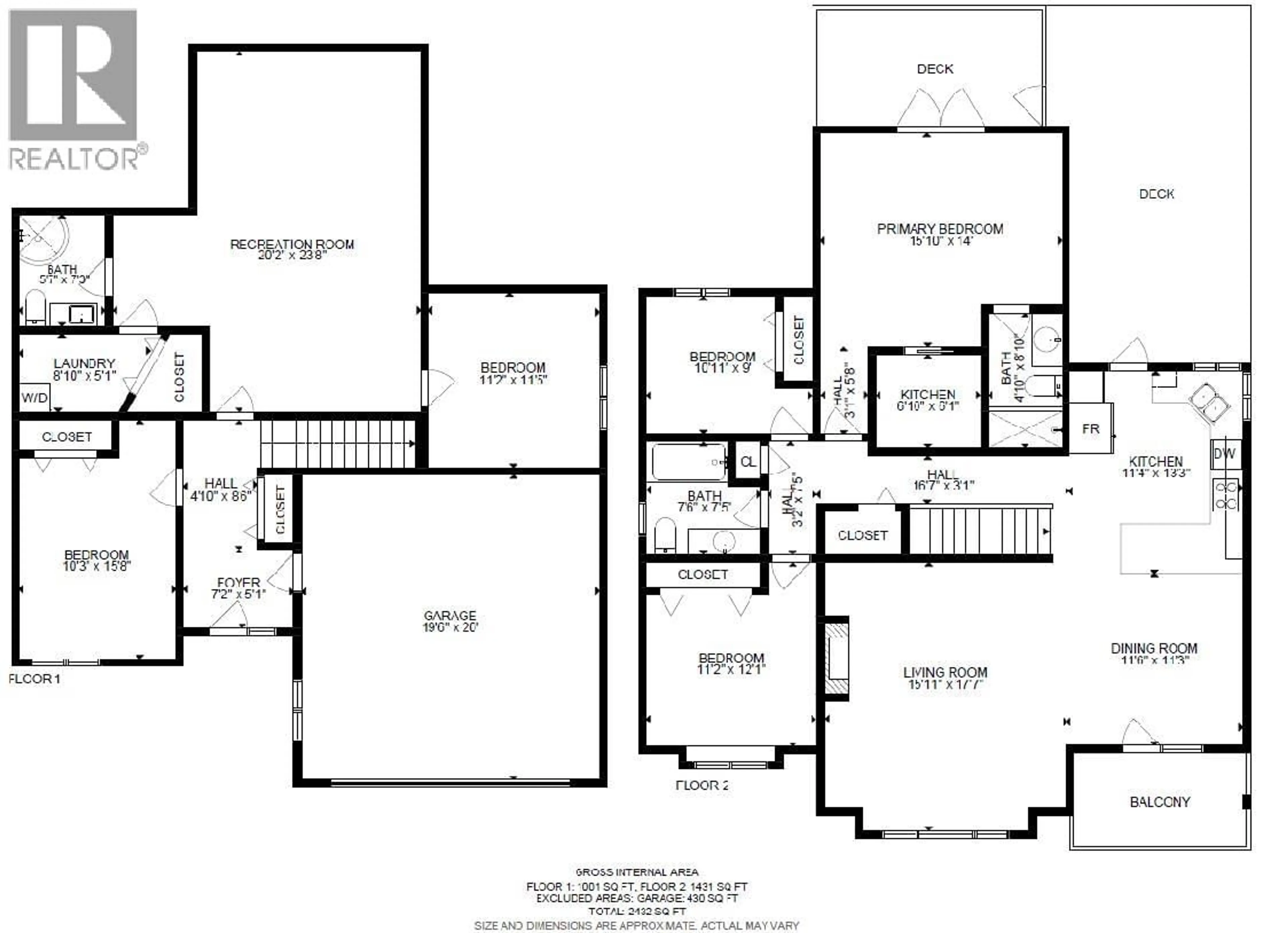 Floor plan for 639 DUNROBIN DRIVE, Kamloops British Columbia V1S1W2