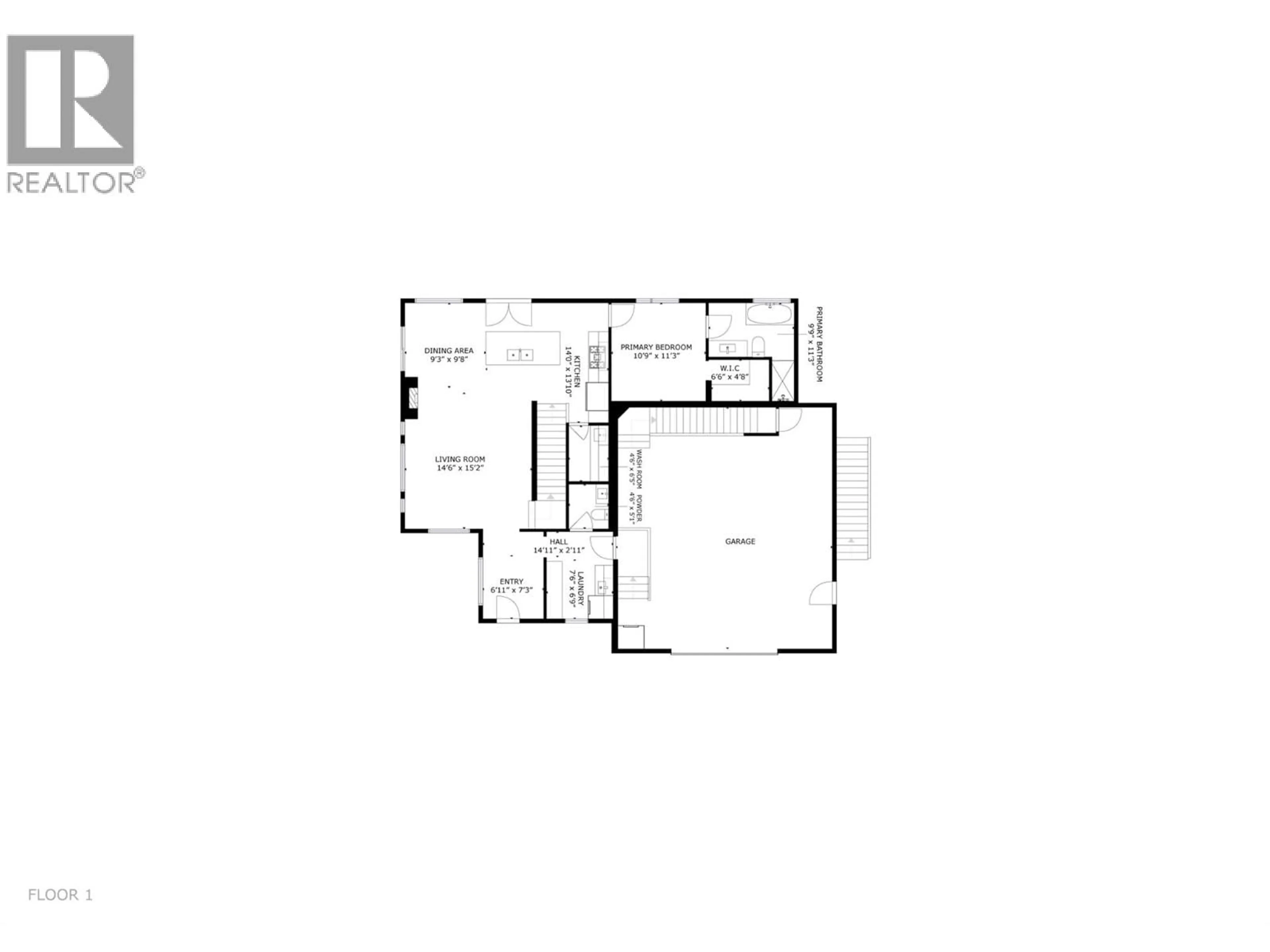 Floor plan for 1005 WILLIAMS GATE LANE, Revelstoke British Columbia V0E2S1