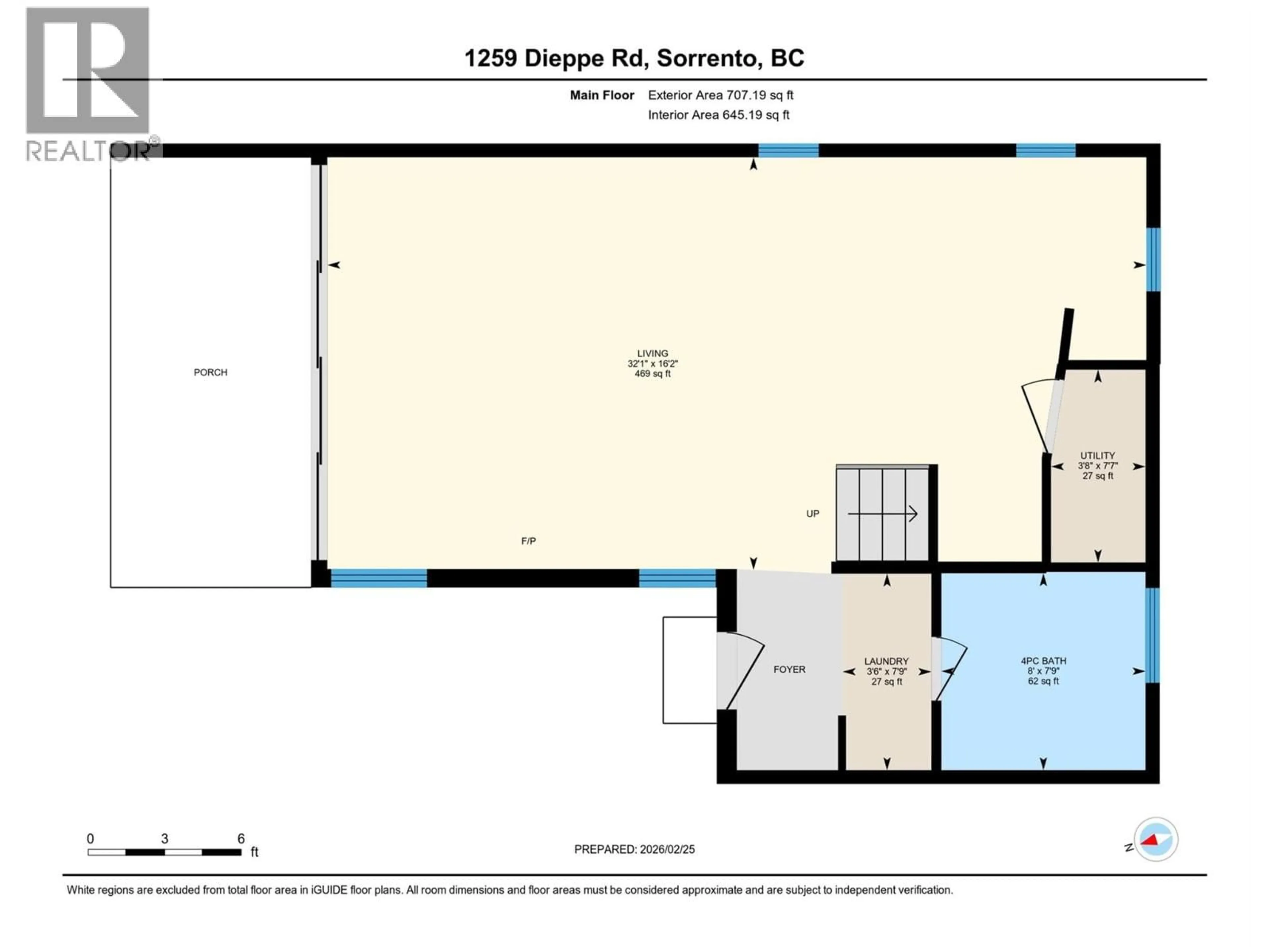 Floor plan for 1259 DIEPPE ROAD, Sorrento British Columbia V0E2W0