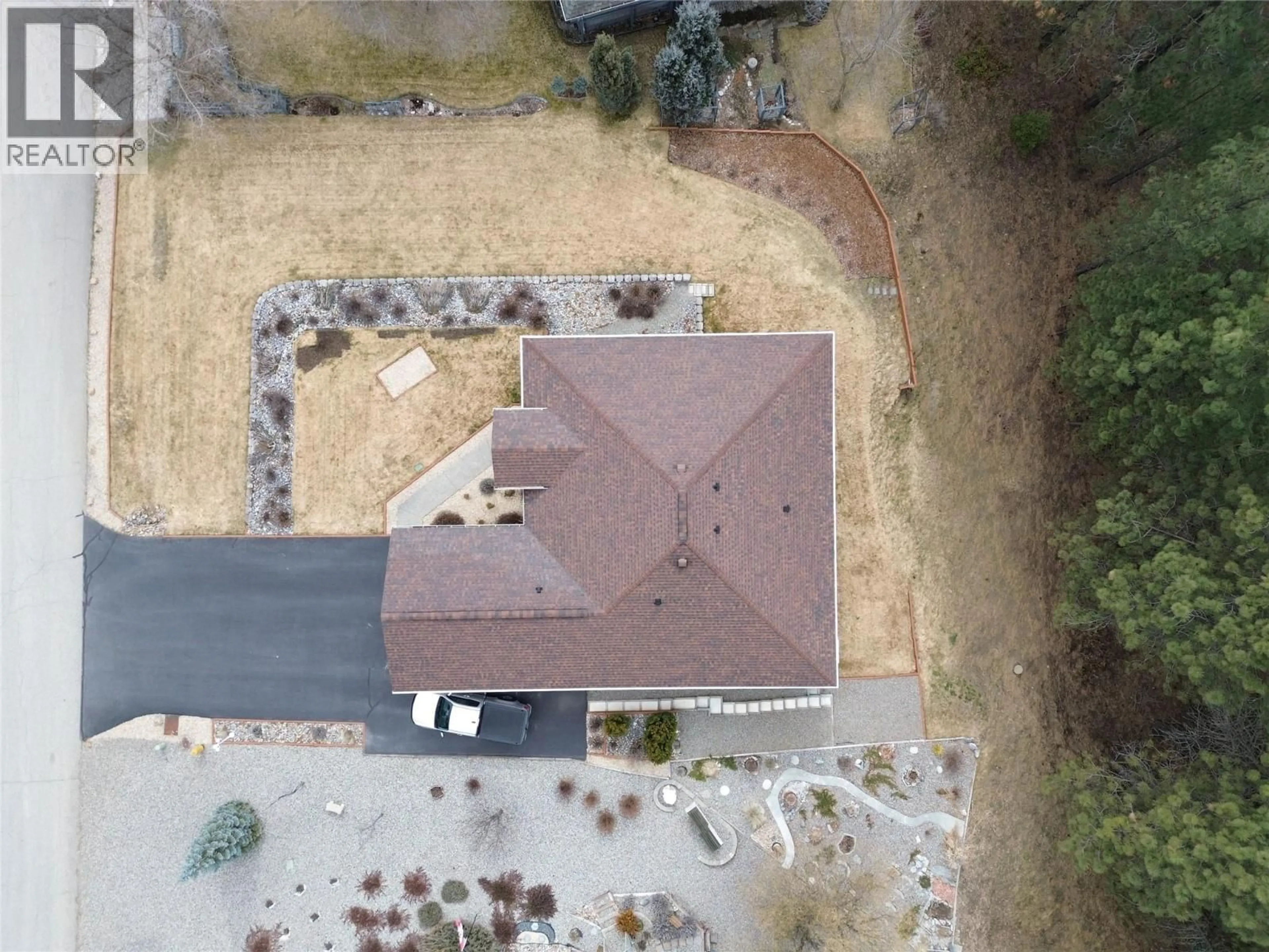 A pic from outside/outdoor area/front of a property/back of a property/a pic from drone, unknown for 2695 PLACER PLACE, Grand Forks British Columbia V0H1H2