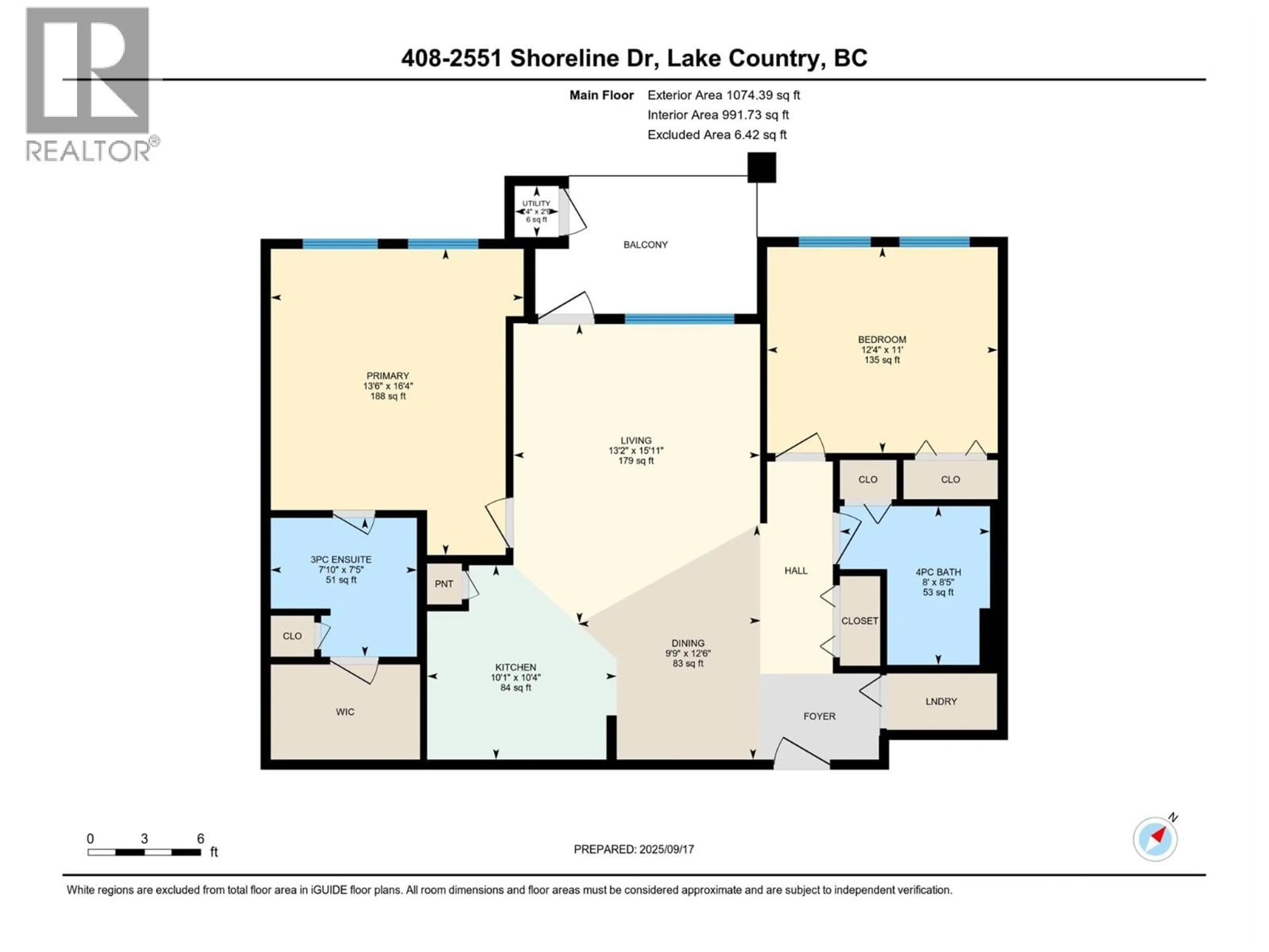 Floor plan for 408 - 2551 SHORELINE DRIVE, Lake Country British Columbia V1Y4B4