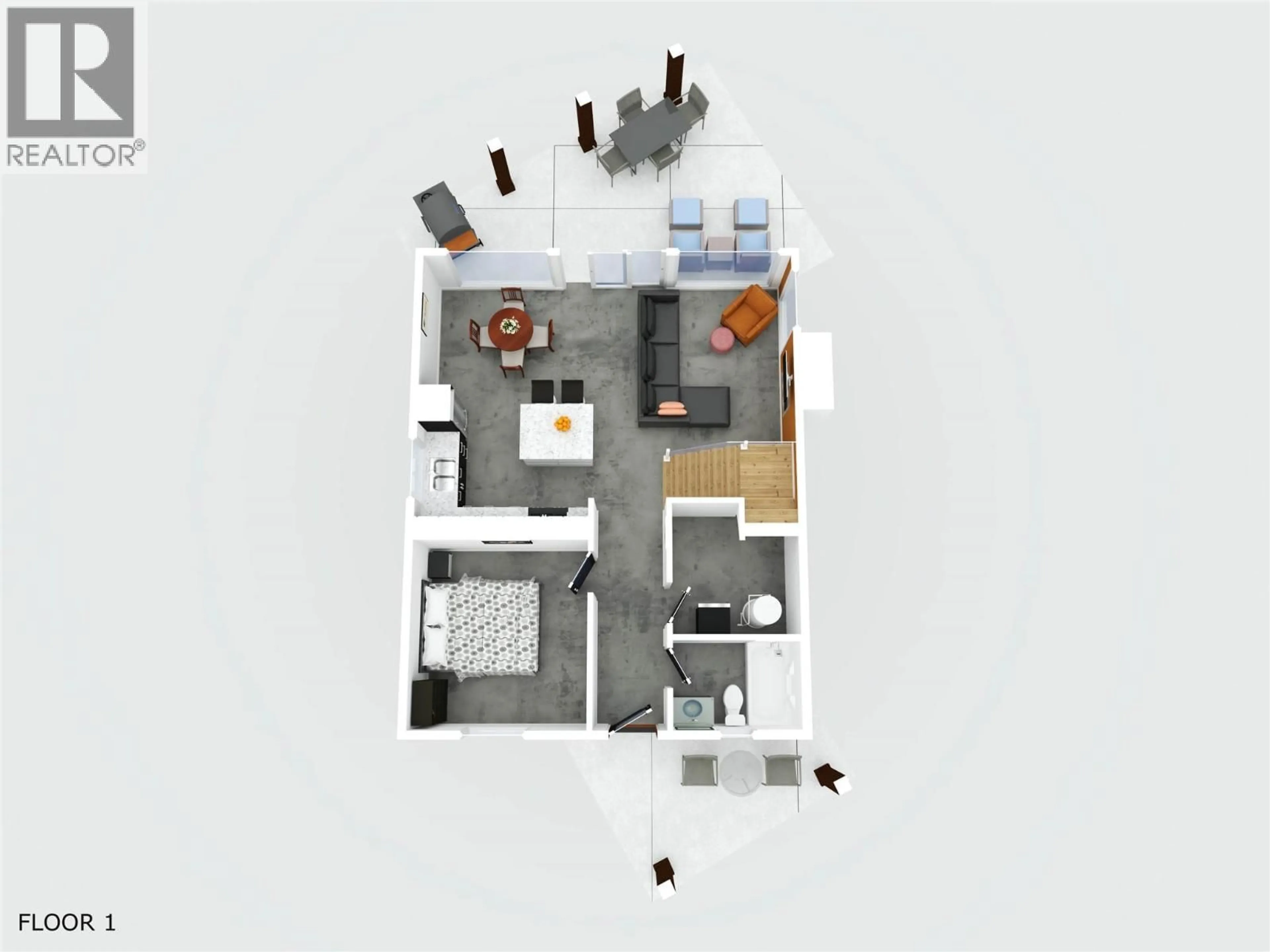 Floor plan for 6 - 3672 SABISTON CREEK ROAD, Kamloops British Columbia V0K2J0
