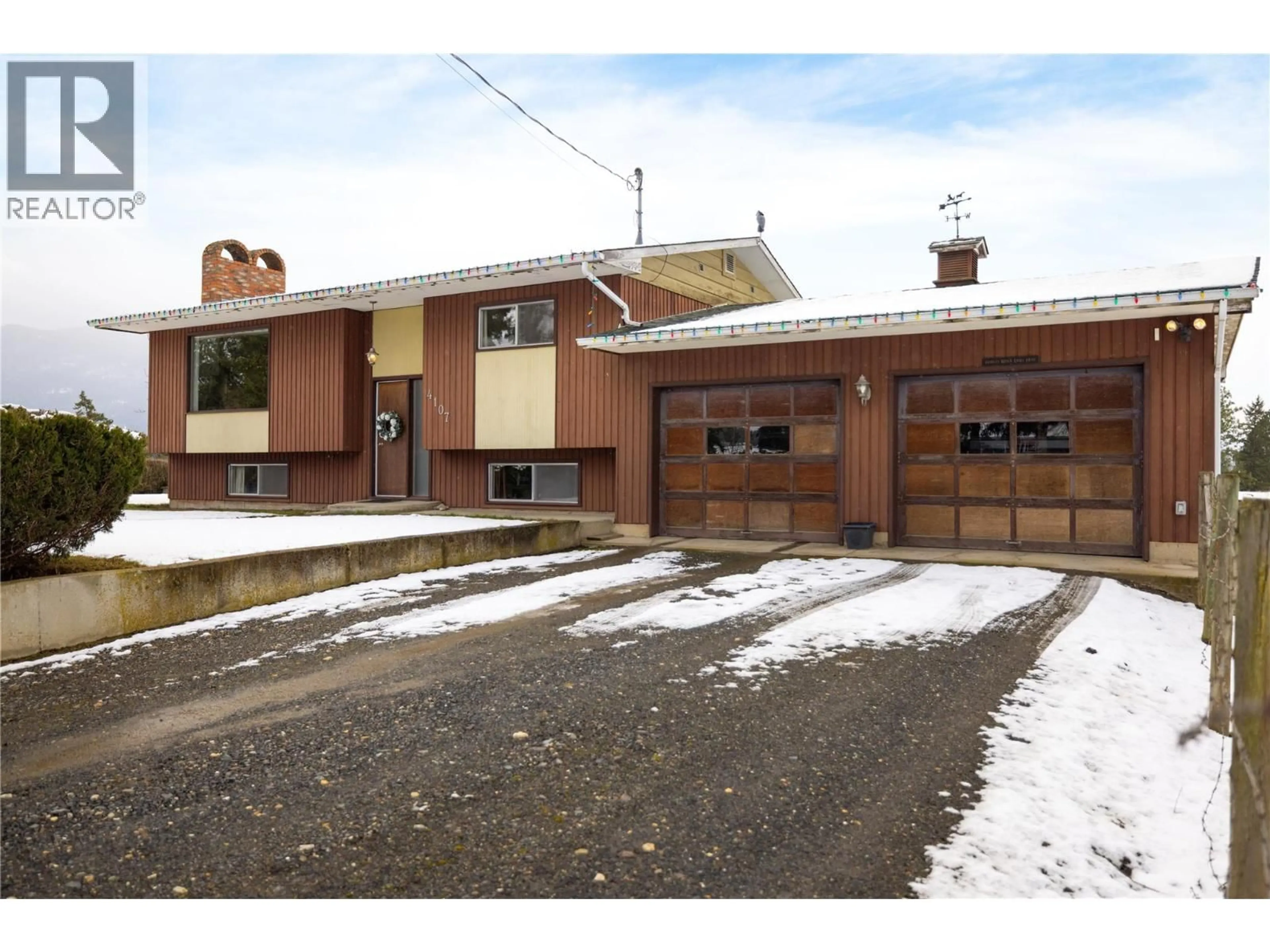 Home with brick exterior material, street for 4107 NOBLE ROAD, Spallumcheen British Columbia V4Y0J9