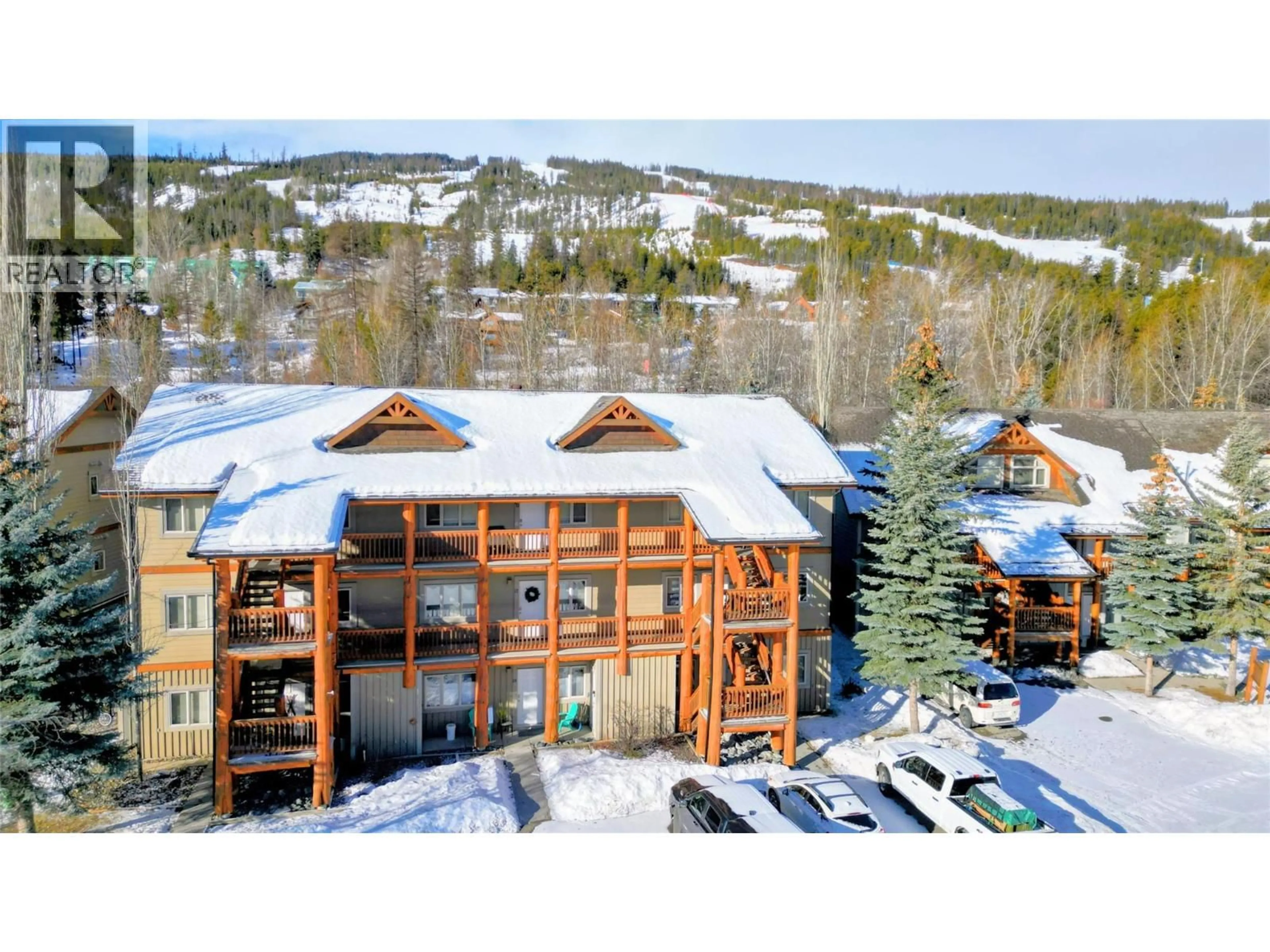 A pic from outside/outdoor area/front of a property/back of a property/a pic from drone, mountain view for 16 - 895 DOGWOOD DRIVE, Kimberley British Columbia V1A2Y1