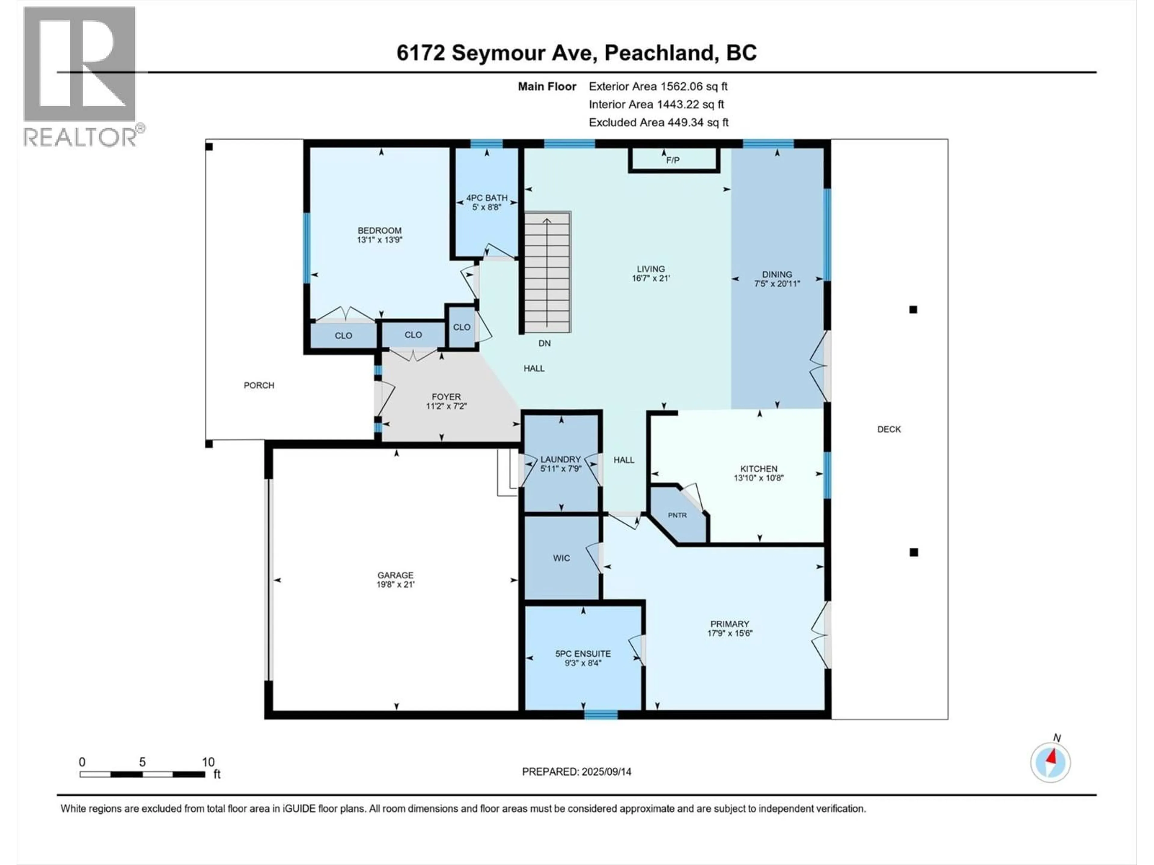 Floor plan for 6172 SEYMOURE AVENUE, Peachland British Columbia V0H1X4