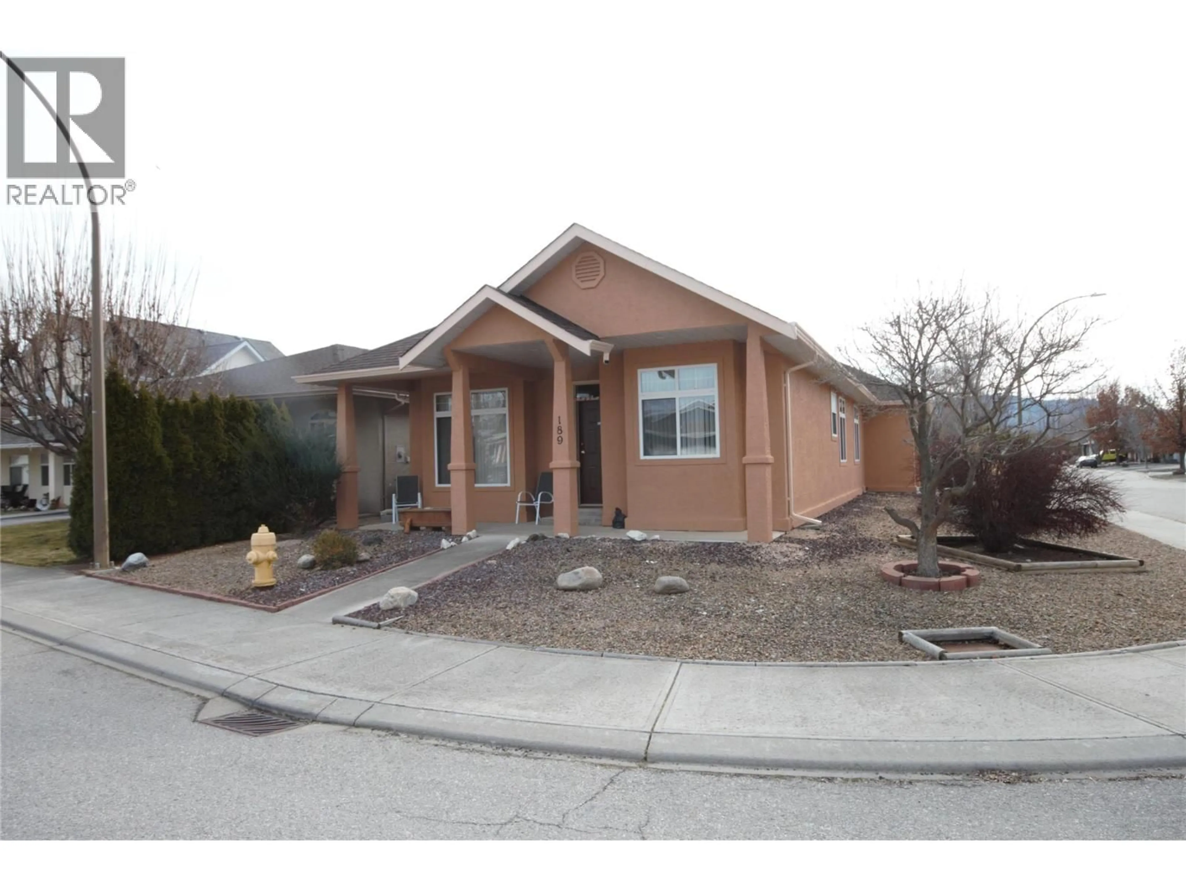Home with brick exterior material, street for 189 WILLOWS PLACE, Oliver British Columbia V0H1T4