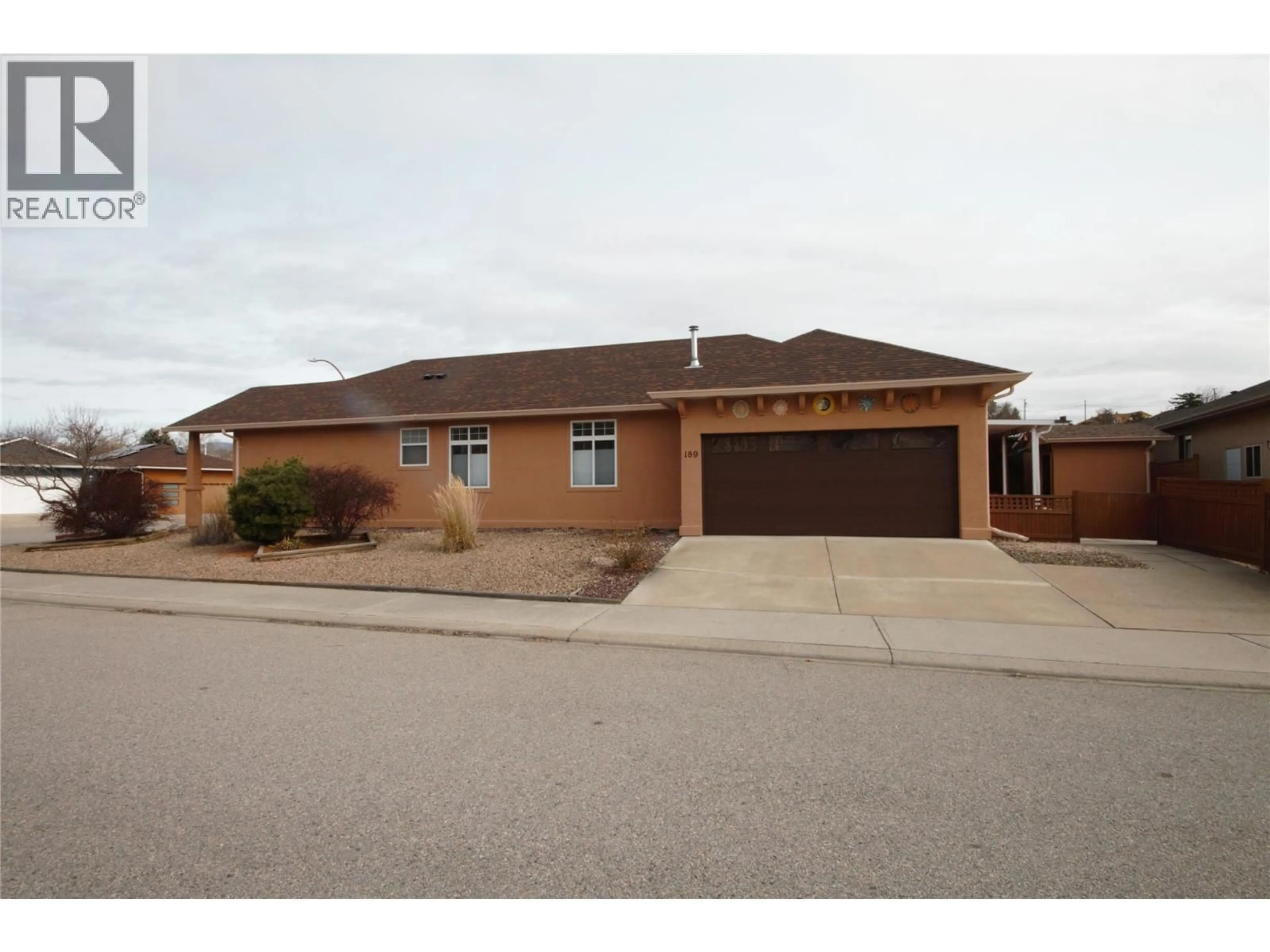 Home with brick exterior material, street for 189 WILLOWS PLACE, Oliver British Columbia V0H1T4