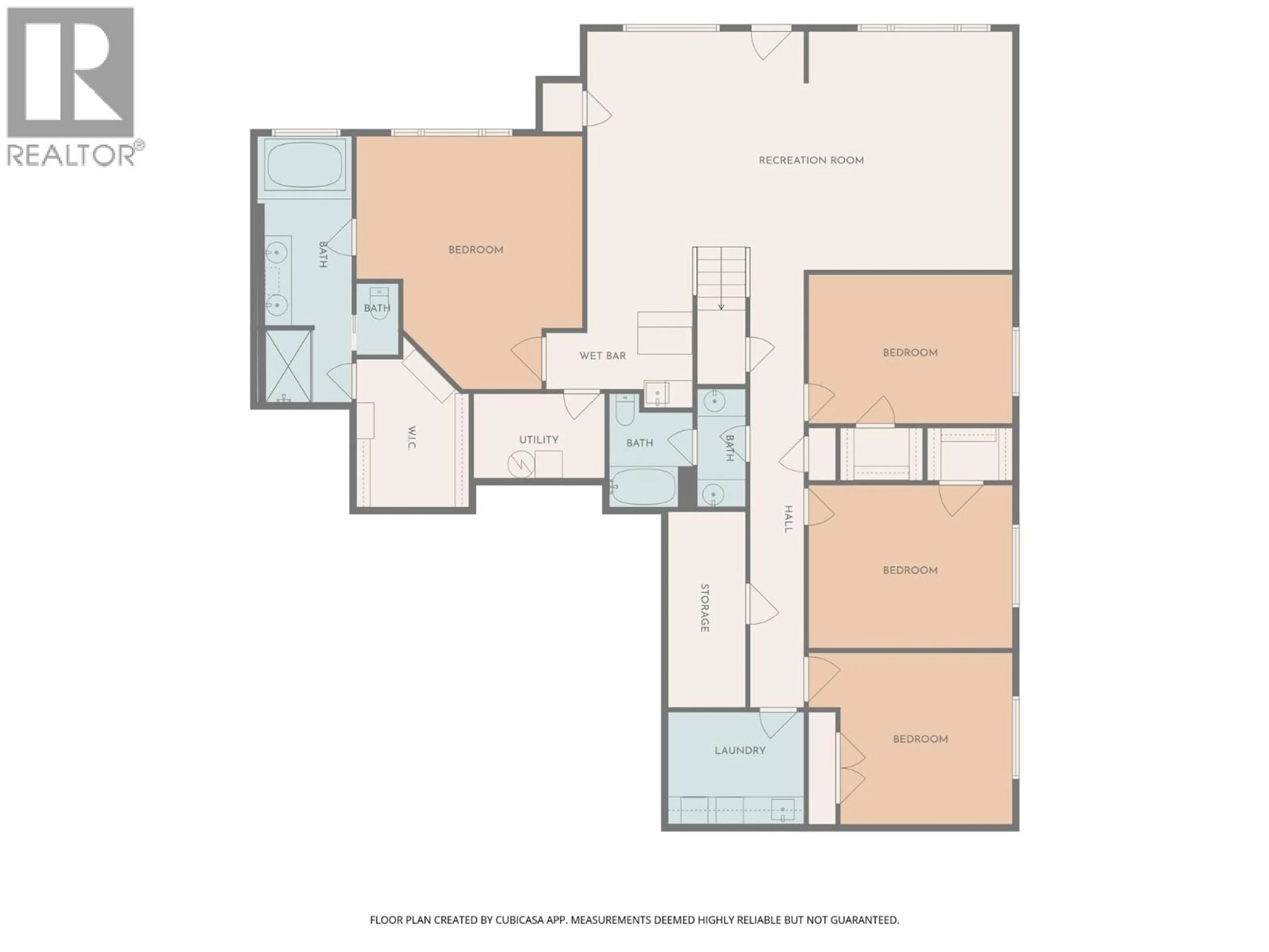 Floor plan for 742 CROZIER AVENUE, Kelowna British Columbia V1W5H4
