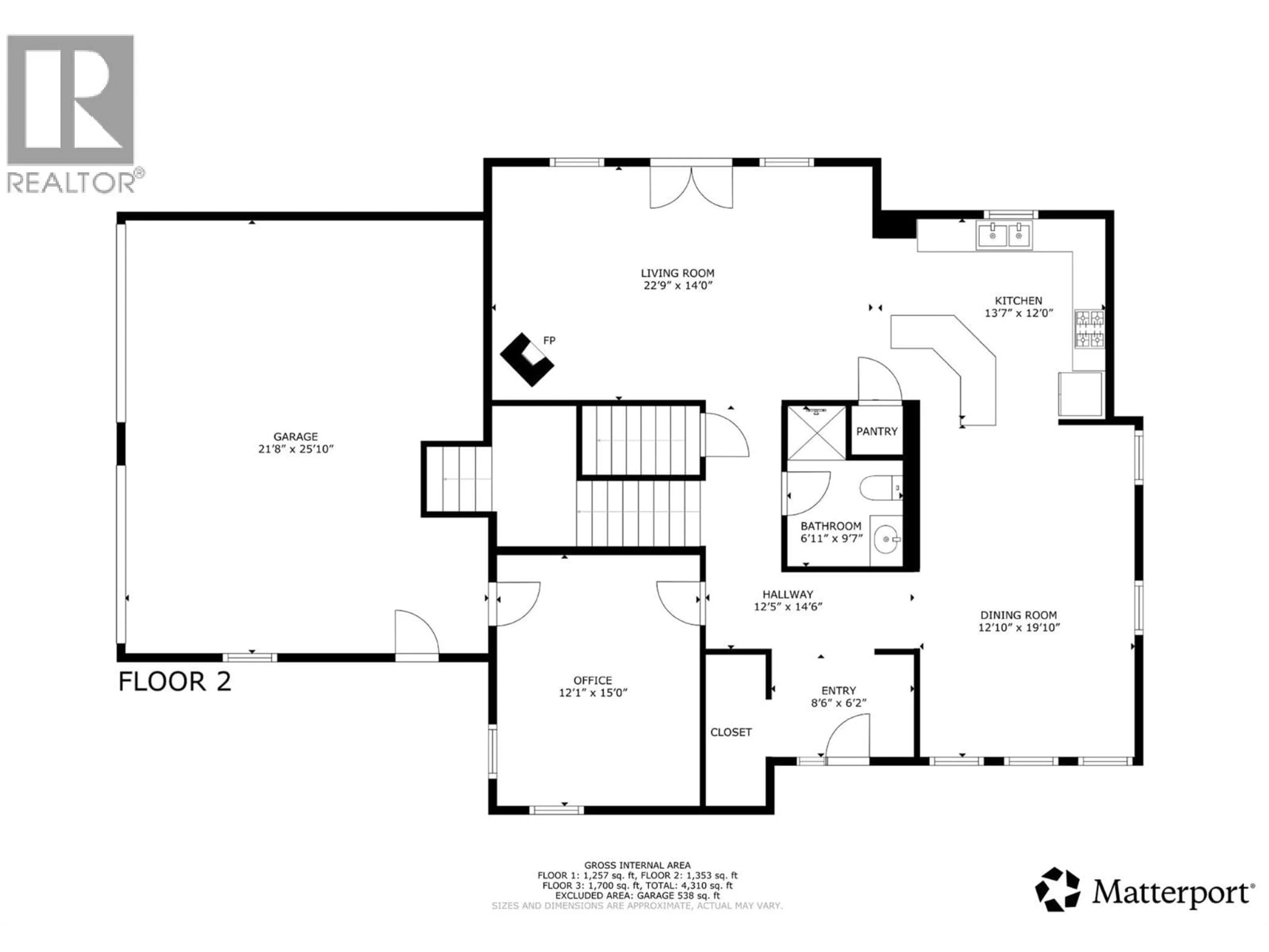 Floor plan for 2529 CEDAR RIDGE COURT, Lumby British Columbia V0E2G5