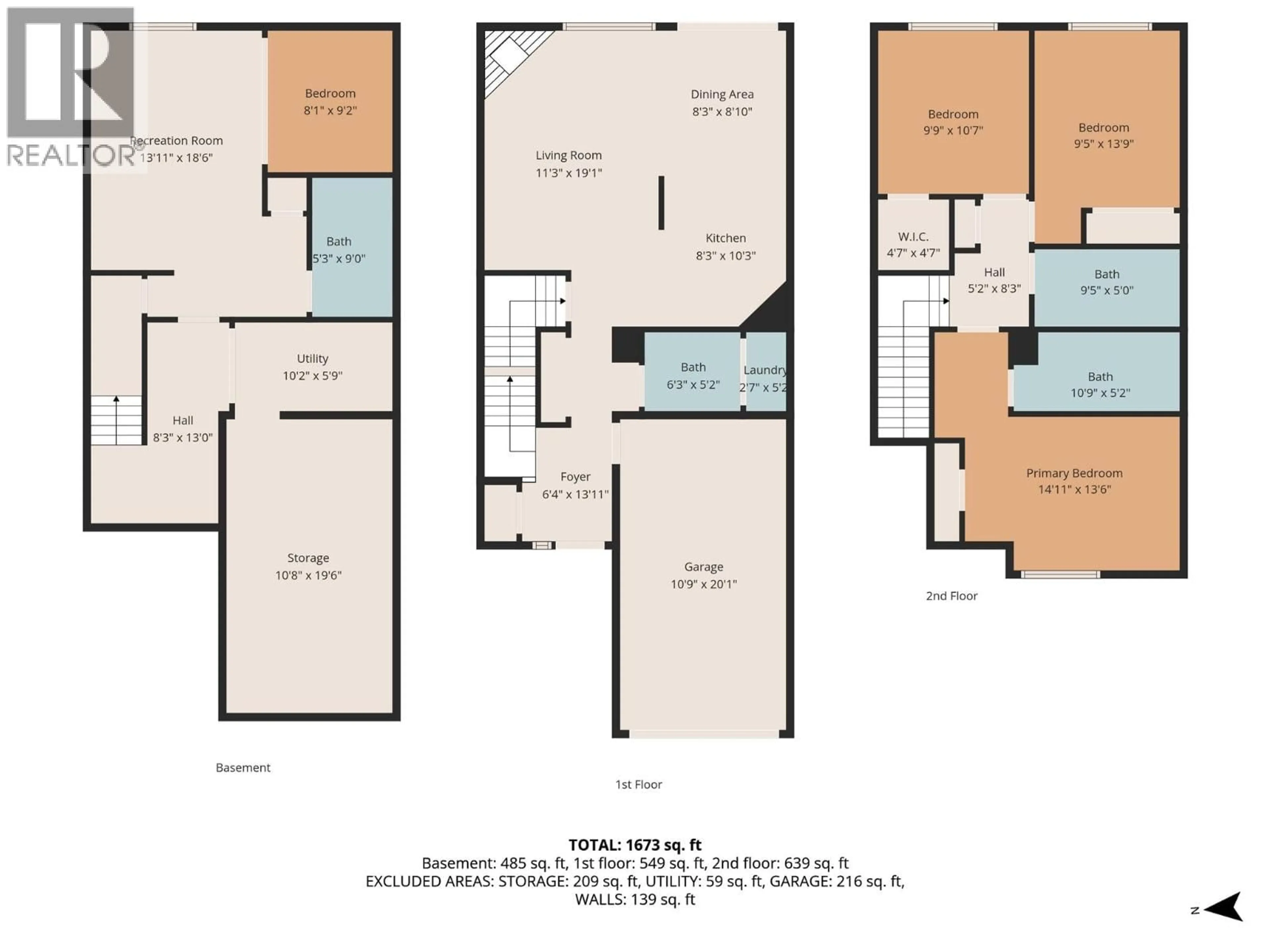 Floor plan for 139 - 914 CRAIG ROAD, Kelowna British Columbia V1X7Z7