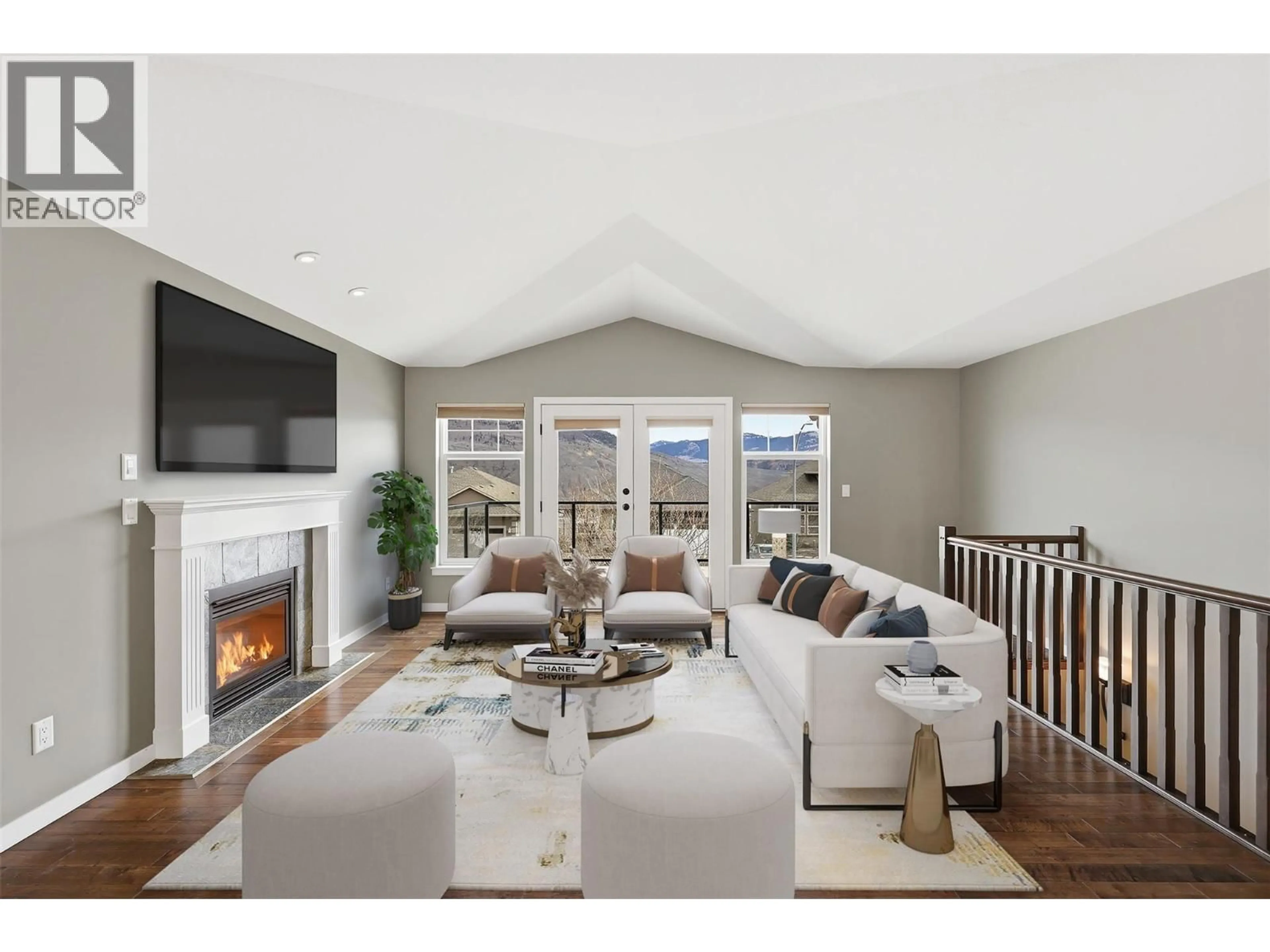 Living room with furniture, unknown for 2023 SADDLEBACK DRIVE, Kamloops British Columbia V2B0A6