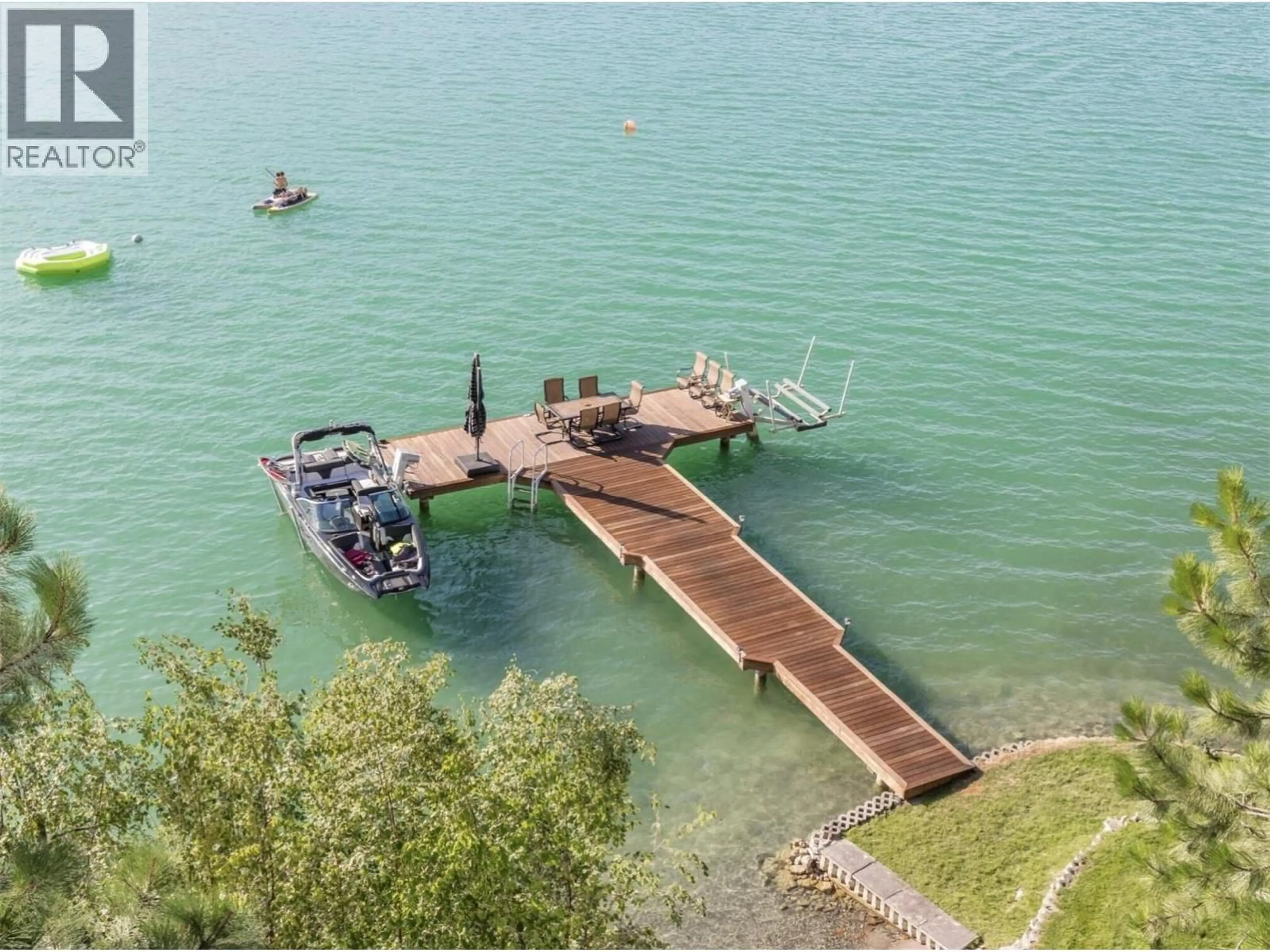 A pic from outside/outdoor area/front of a property/back of a property/a pic from drone, water/lake/river/ocean view for 15010 & 15020 TAMARACK DRIVE, Coldstream British Columbia V1B2E1