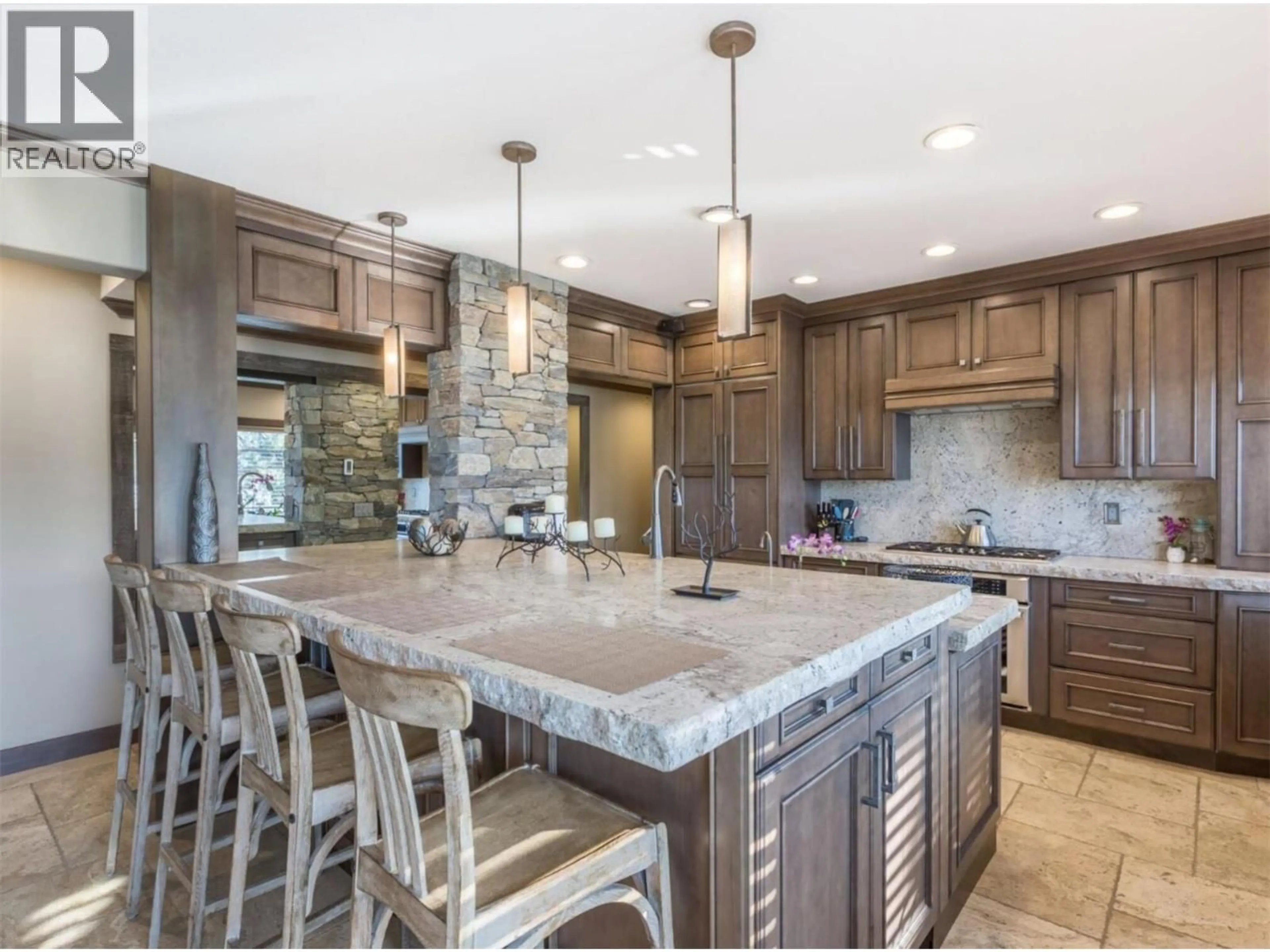 Contemporary kitchen, ceramic/tile floor for 15010 & 15020 TAMARACK DRIVE, Coldstream British Columbia V1B2E1