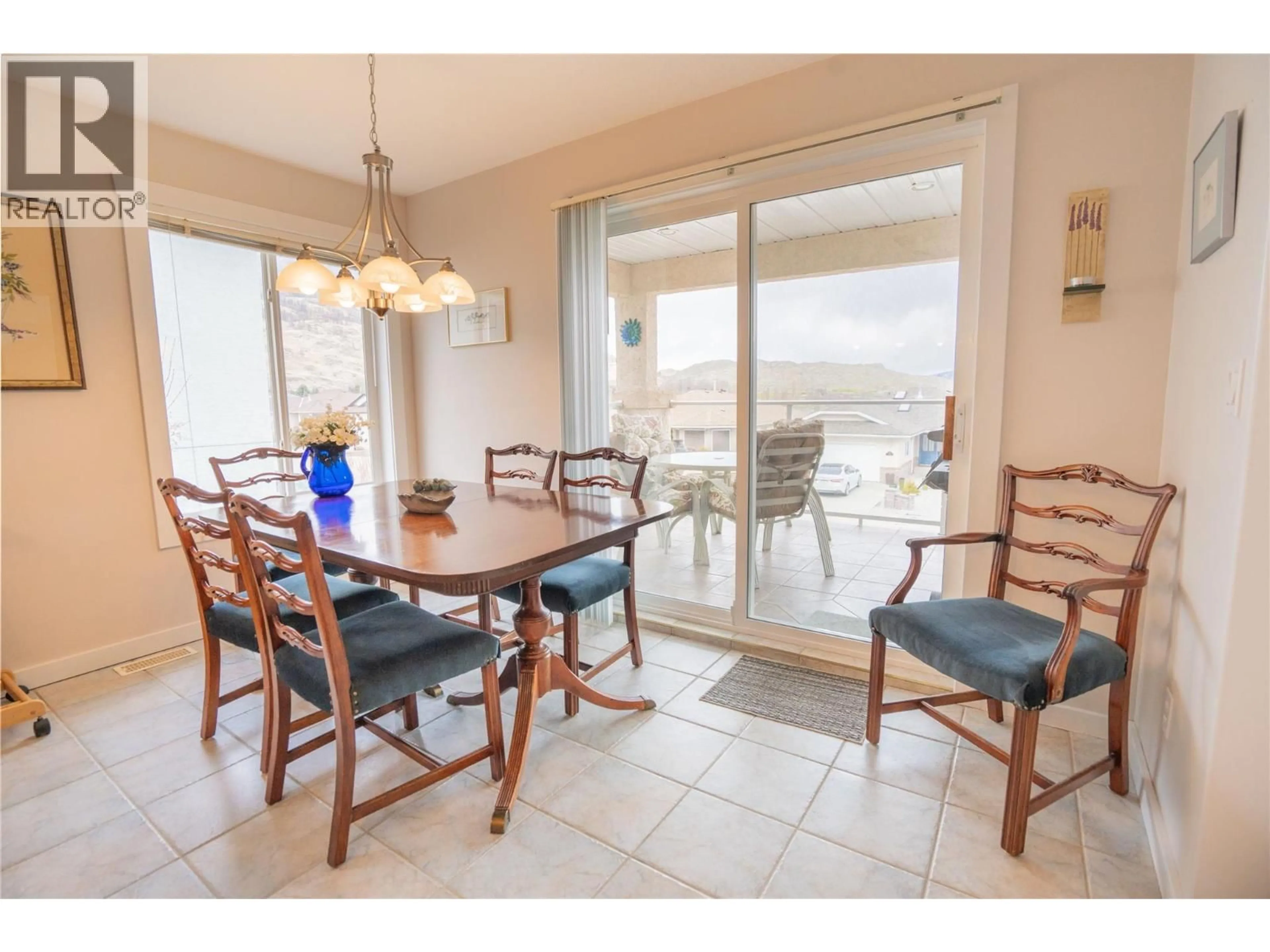 Dining room, ceramic/tile floor for 11714 QUAIL RIDGE PLACE, Osoyoos British Columbia V0H1V4
