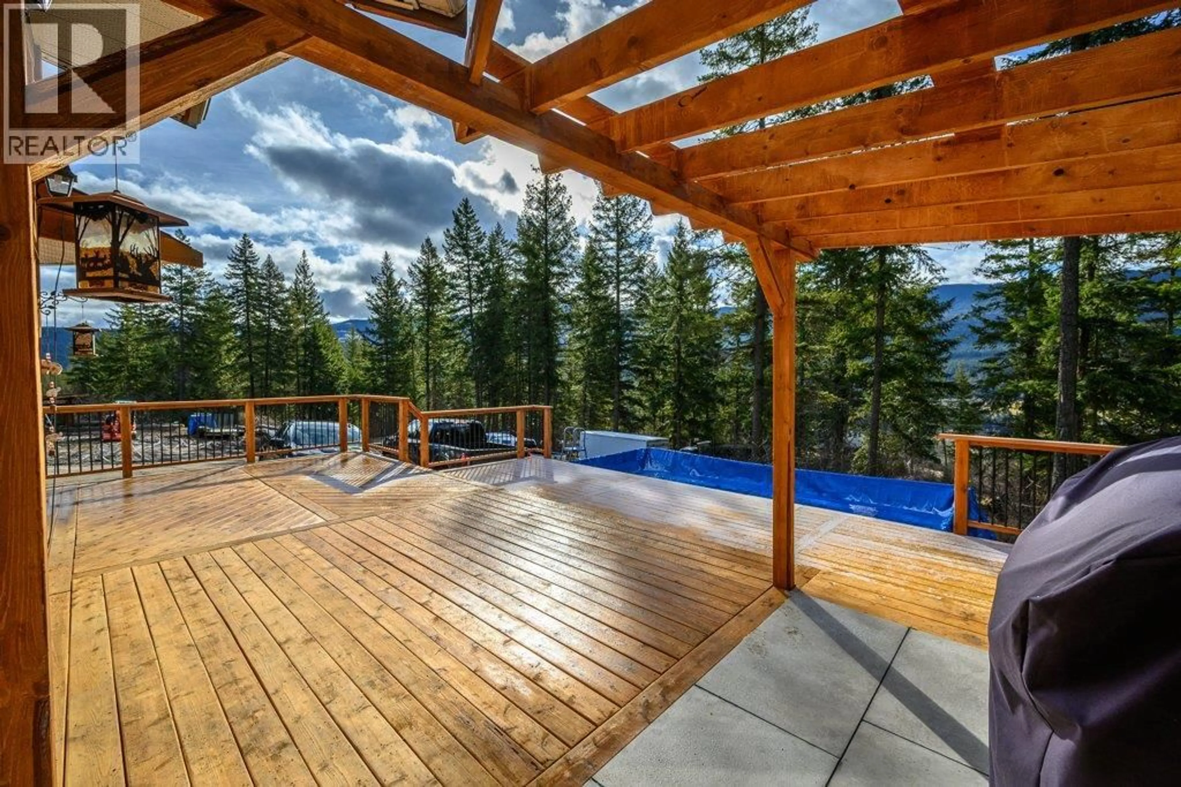 Patio, water/lake/river/ocean view for 1665 ENDERBY MABEL LAKE ROAD, Enderby British Columbia V0E1V5