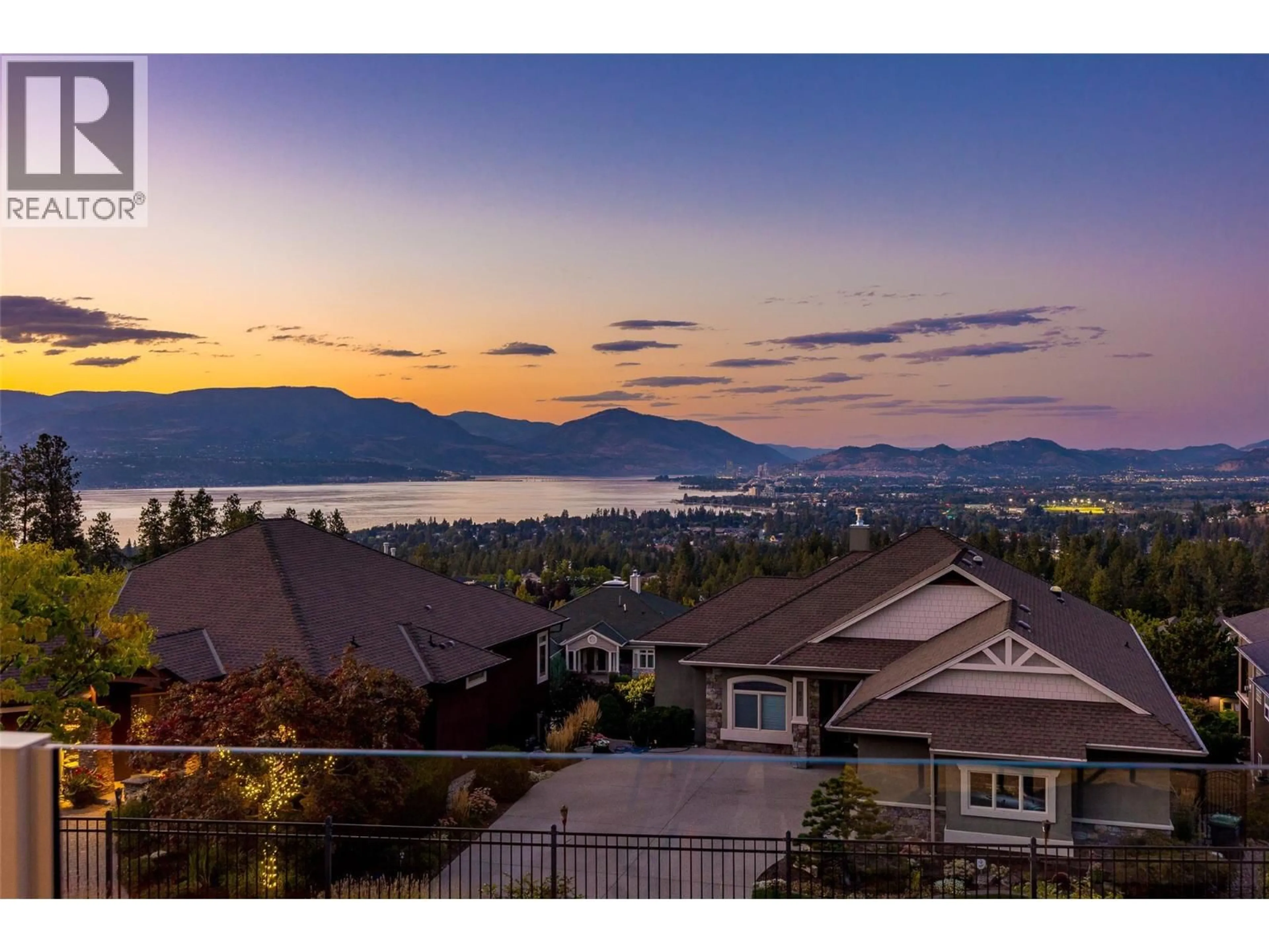 A pic from outside/outdoor area/front of a property/back of a property/a pic from drone, water/lake/river/ocean view for 620 ARBOR VIEW DRIVE, Kelowna British Columbia V1W4Z7