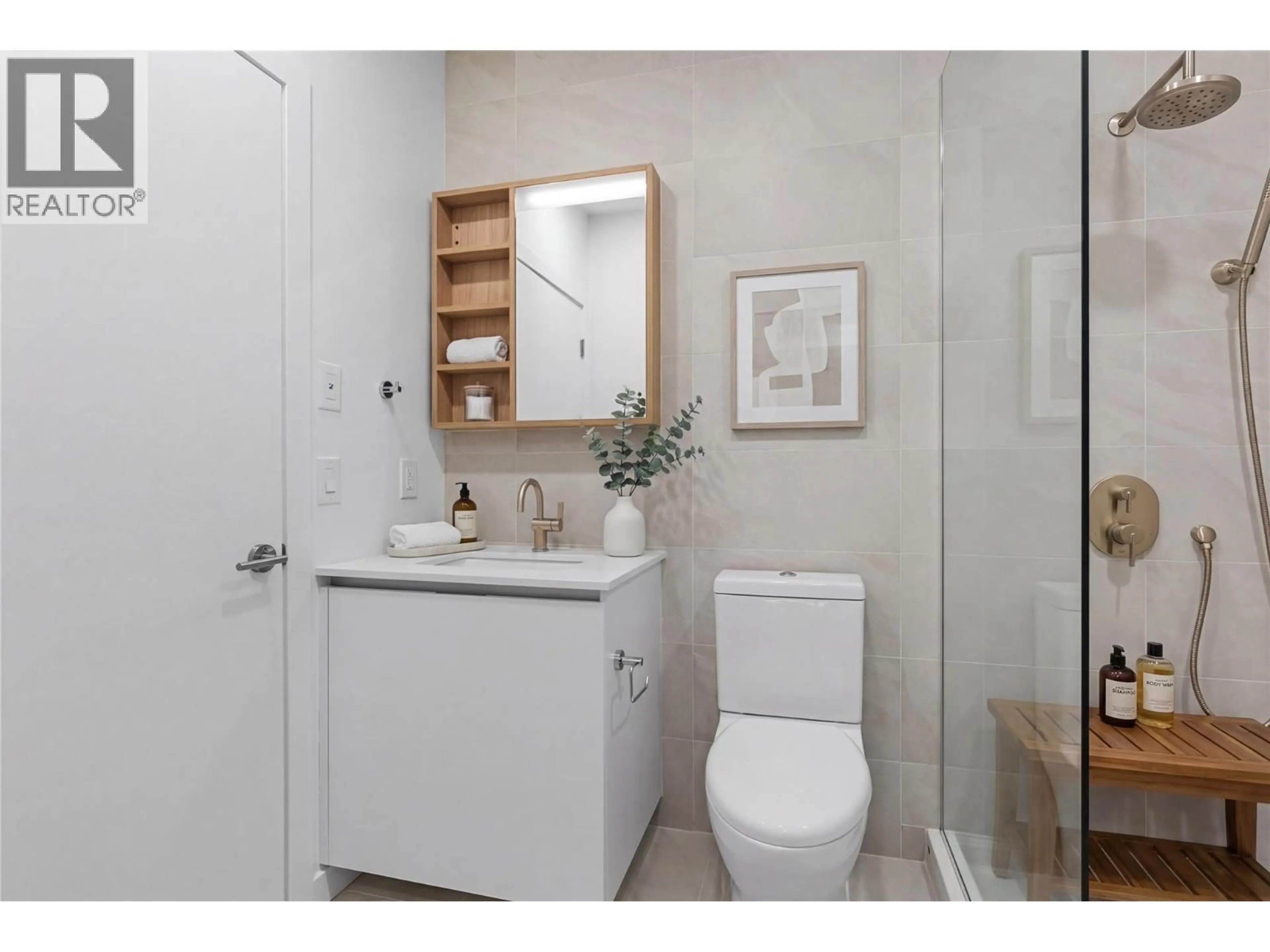 Standard bathroom, ceramic/tile floor for 603 - 2780 OLALLA ROAD, West Kelowna British Columbia V1Z2A9