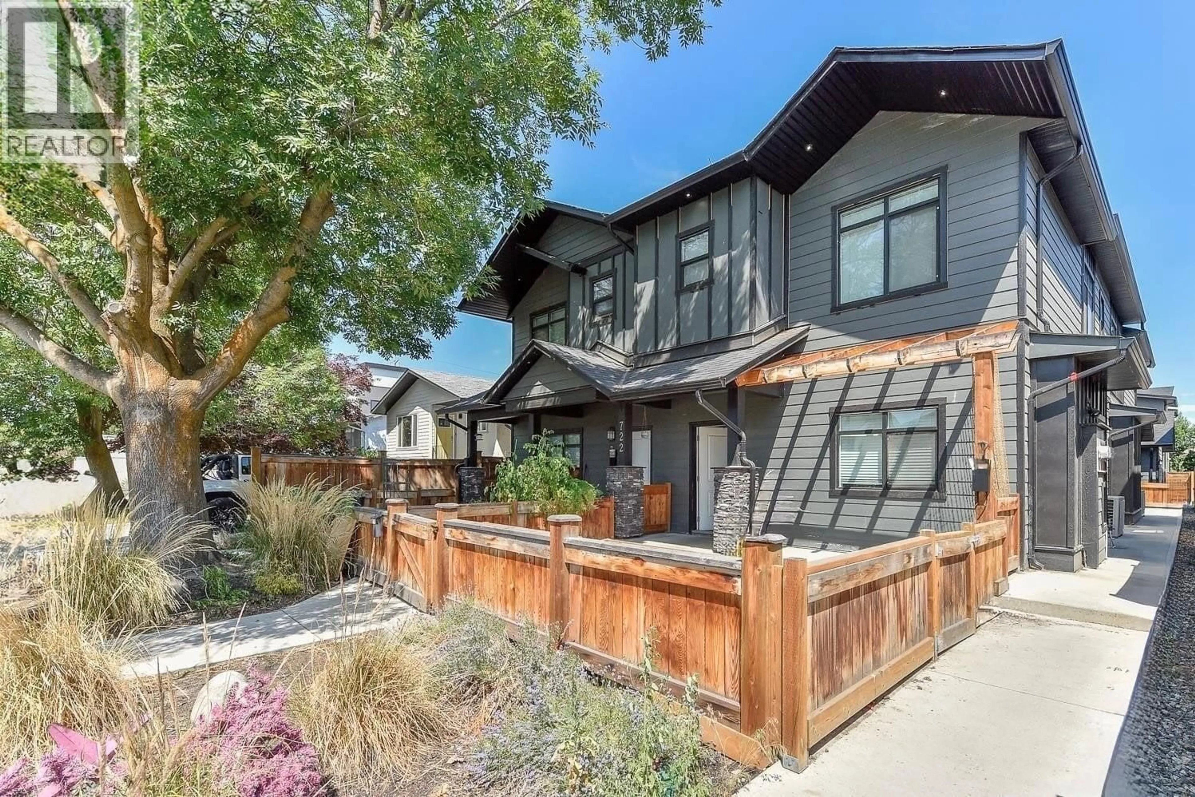 Home with brick exterior material, street for 4 - 722 COOPLAND CRESCENT, Kelowna British Columbia V1Y2V1