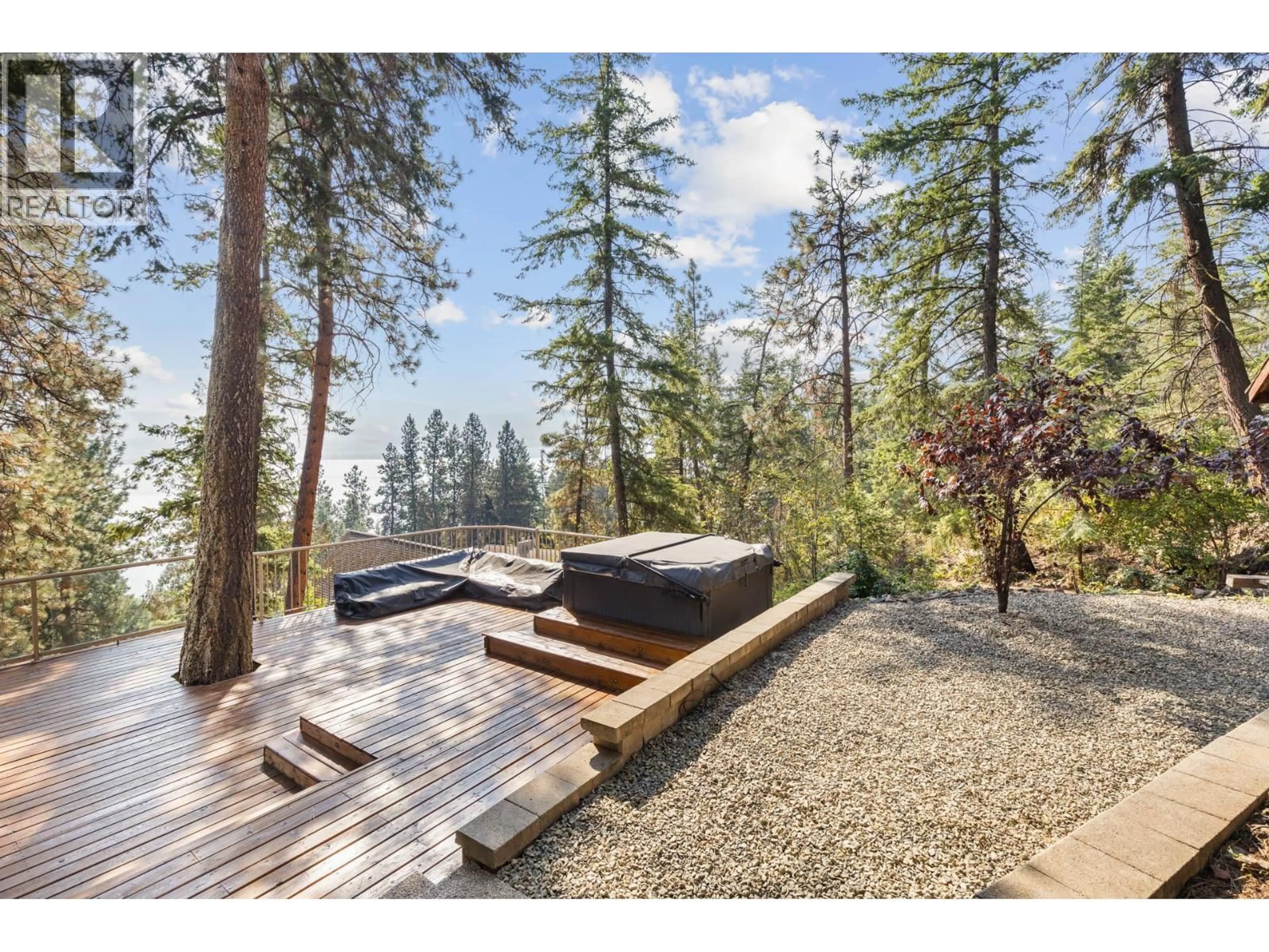 Patio, forest/trees view for 2771 LAKERIDGE ROAD, West Kelowna British Columbia V1Z1Y1