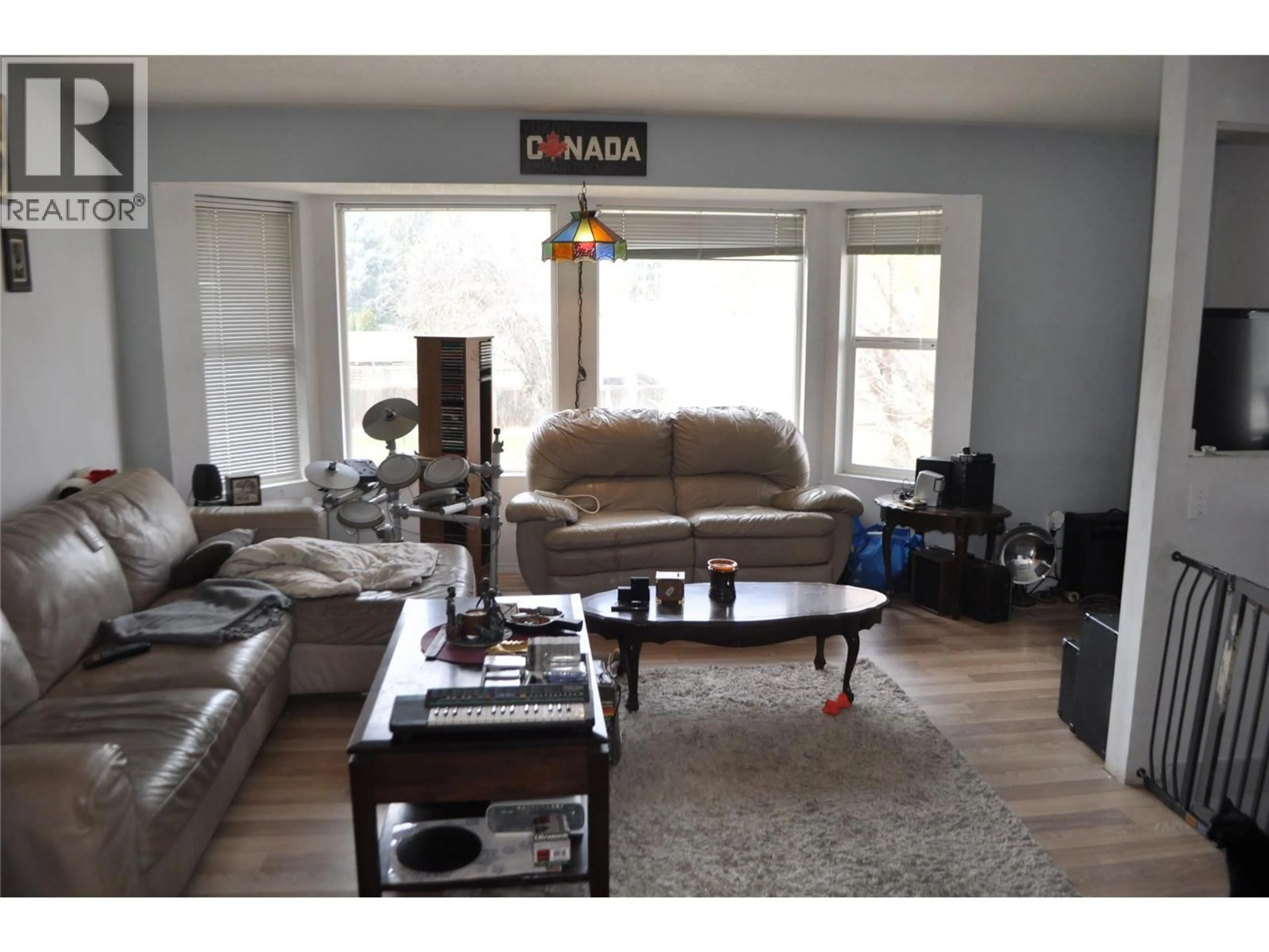 Living room with furniture, unknown for 5 - 407 BAIRD AVENUE, Enderby British Columbia V4Y4A2