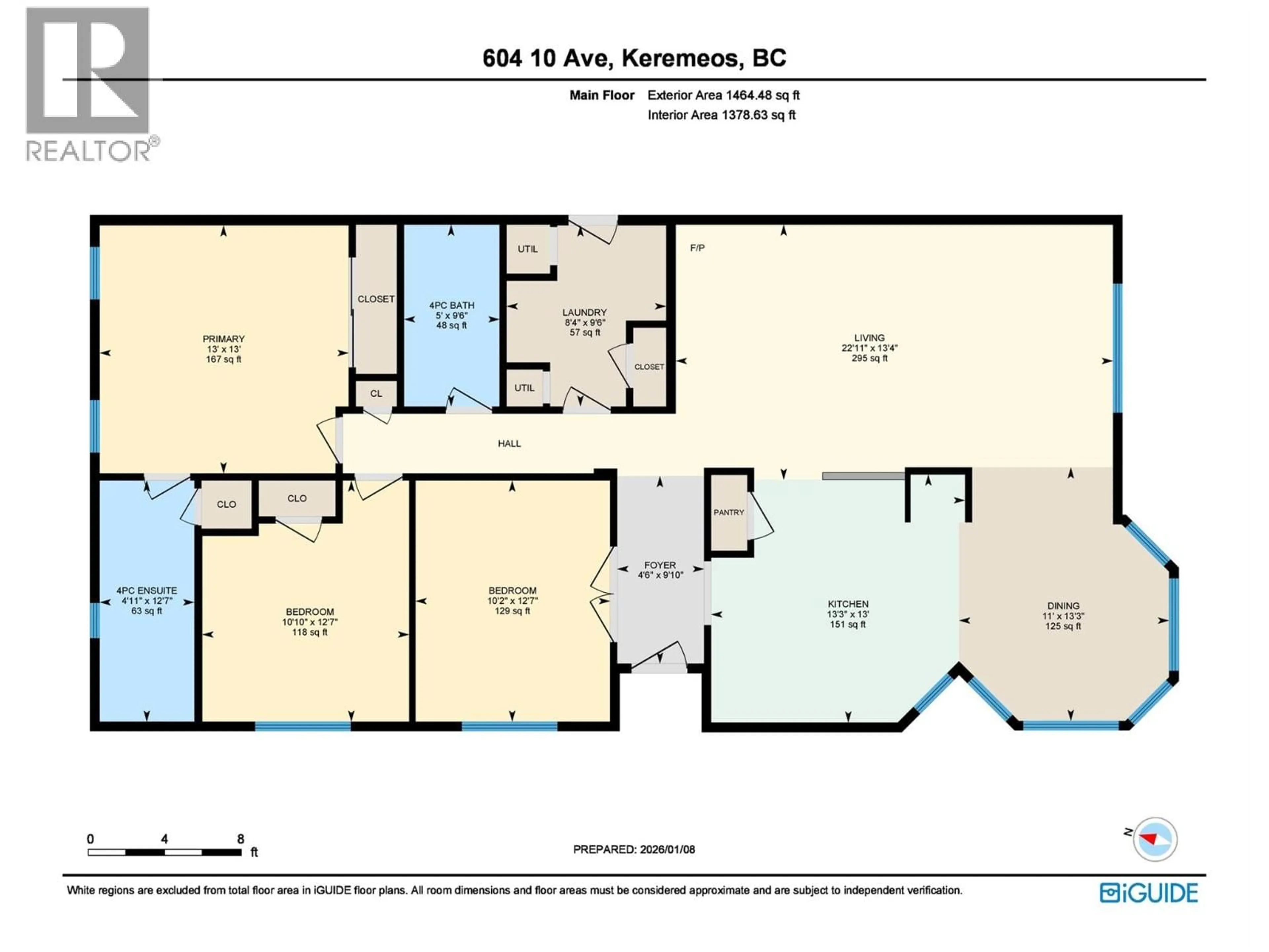 Floor plan for 604 10TH AVENUE, Keremeos British Columbia V0X1N3