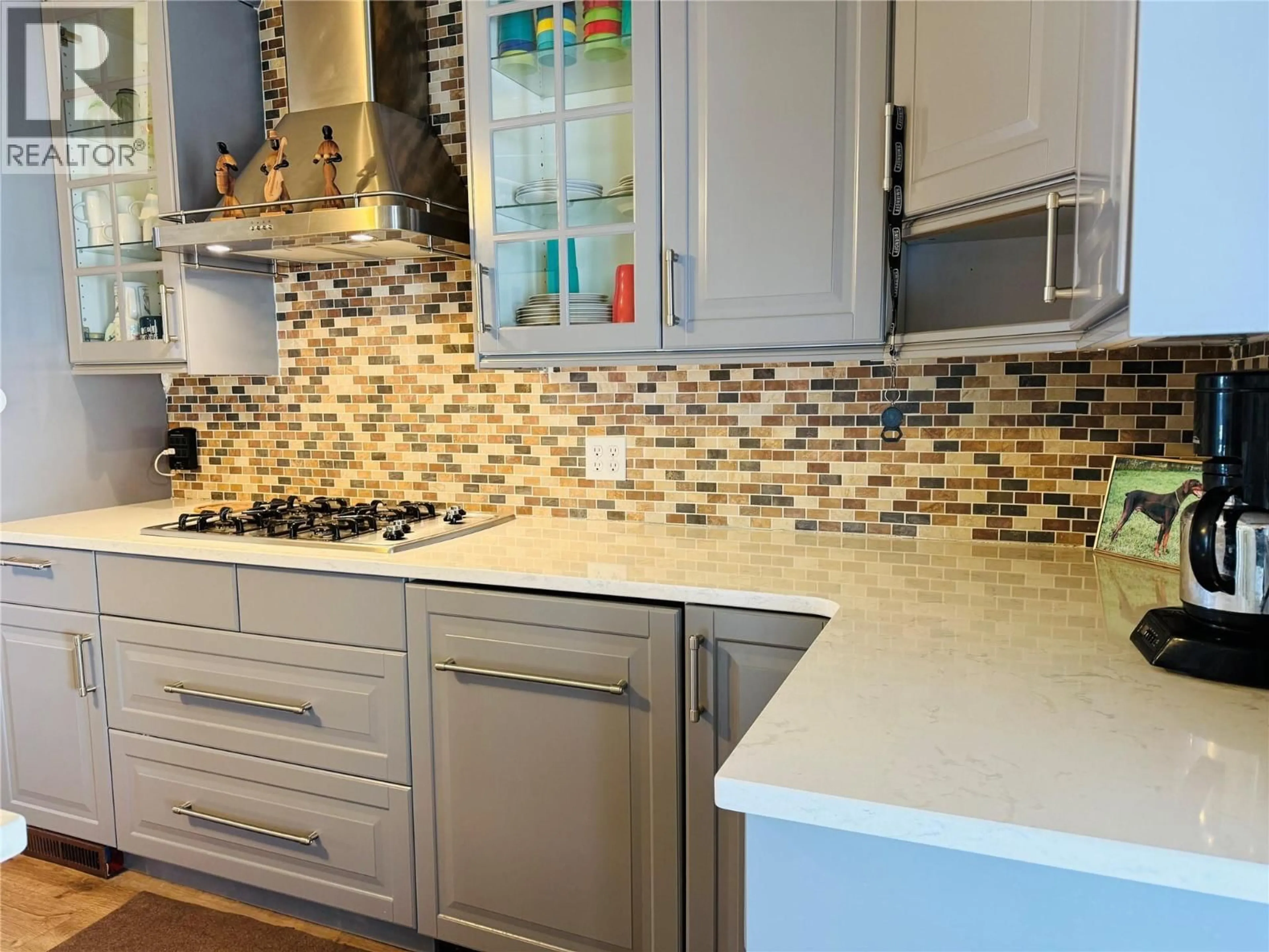 Contemporary kitchen, ceramic/tile floor for 4955 LUCK AVENUE, Canal Flats British Columbia V0B1B0