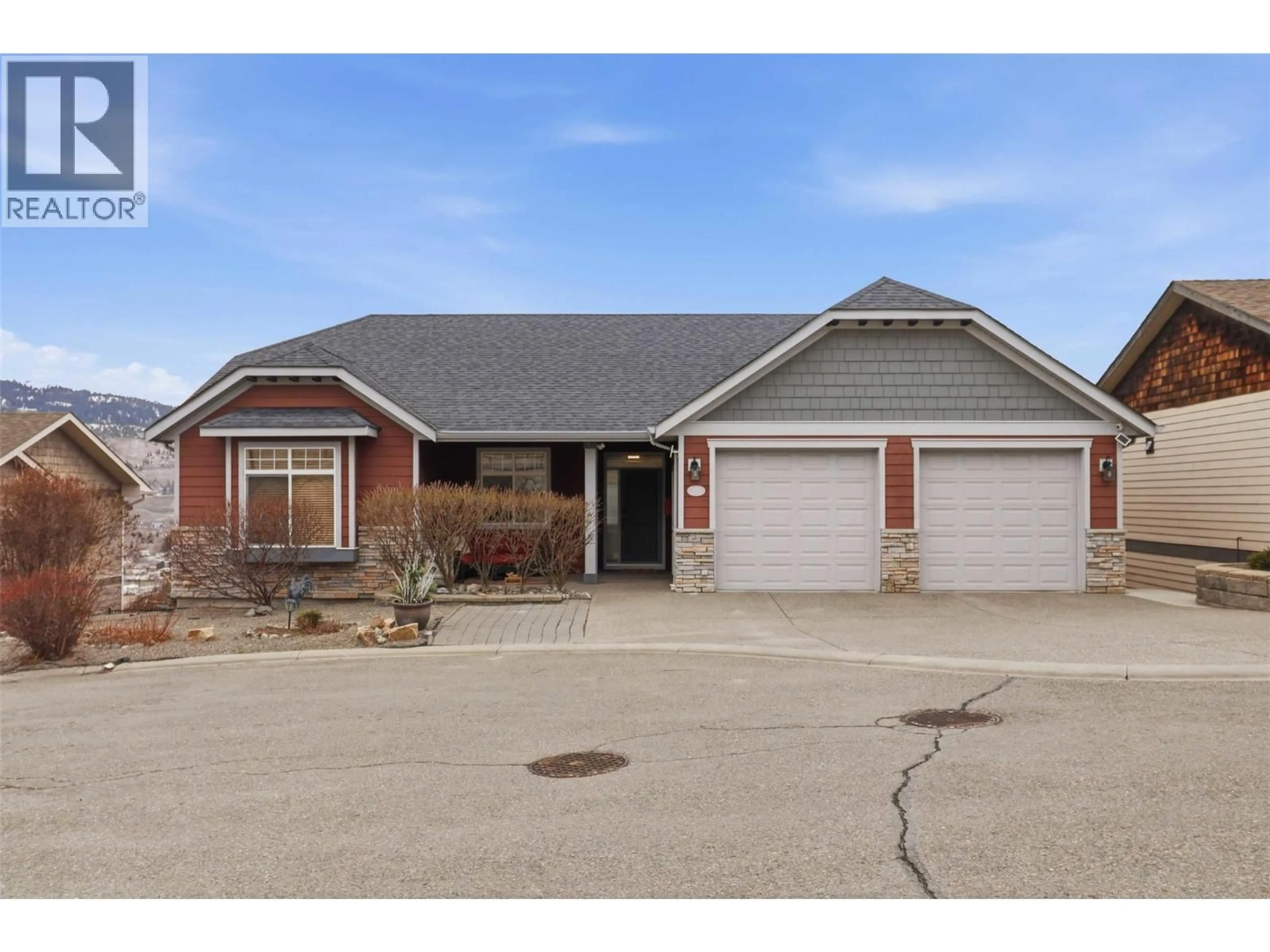 Home with brick exterior material, street for 536 TRILLIUM DRIVE, Kamloops British Columbia V2H1R8