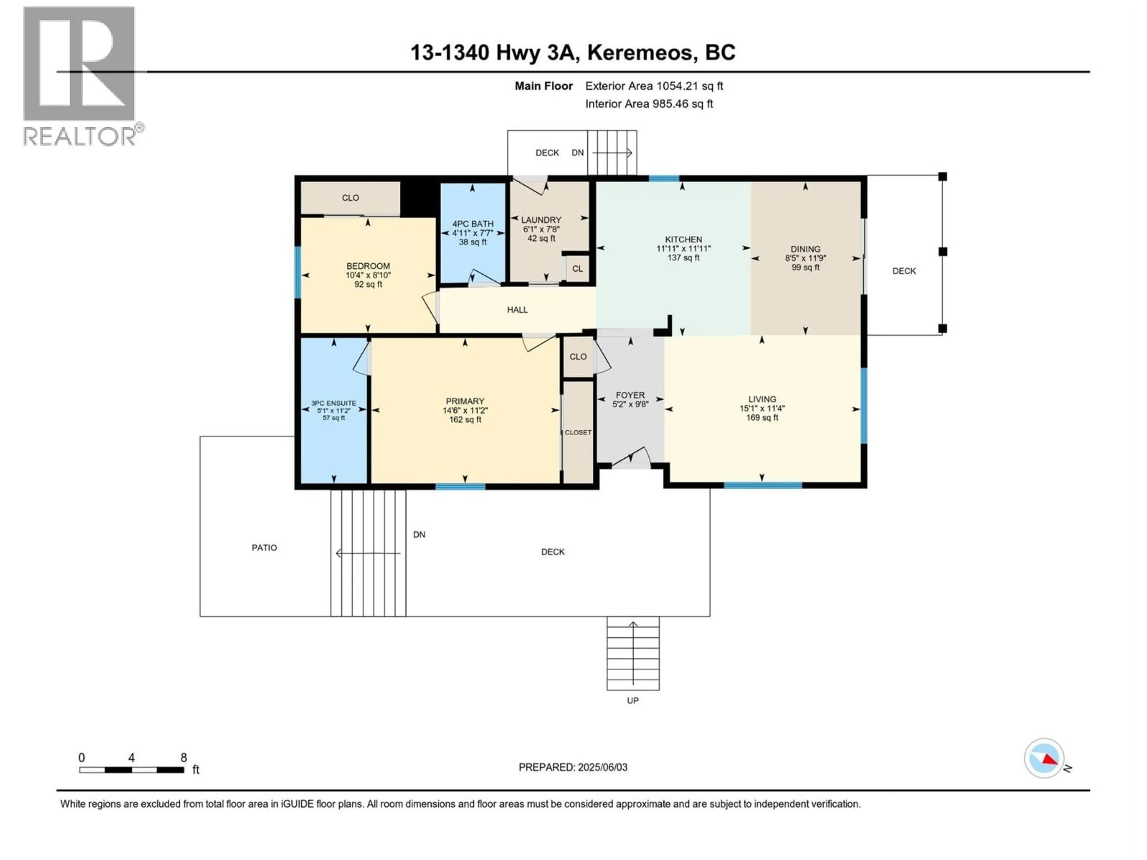 Floor plan for 13 - 1340 HWY 3A HIGHWAY, Keremeos British Columbia V0X1N4