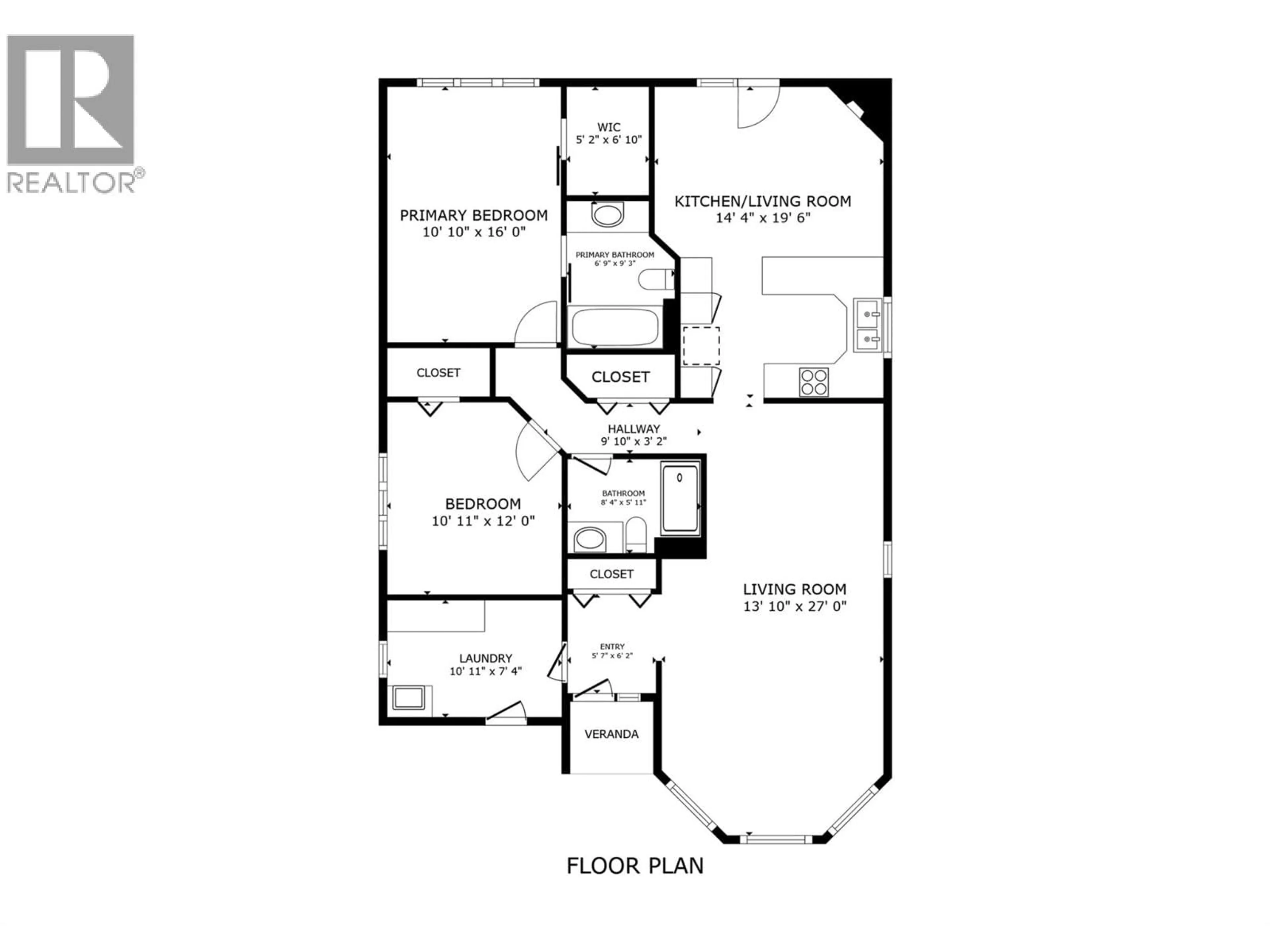 Floor plan for 46 - 1201 CAMERON AVENUE, Kelowna British Columbia V1W3R8