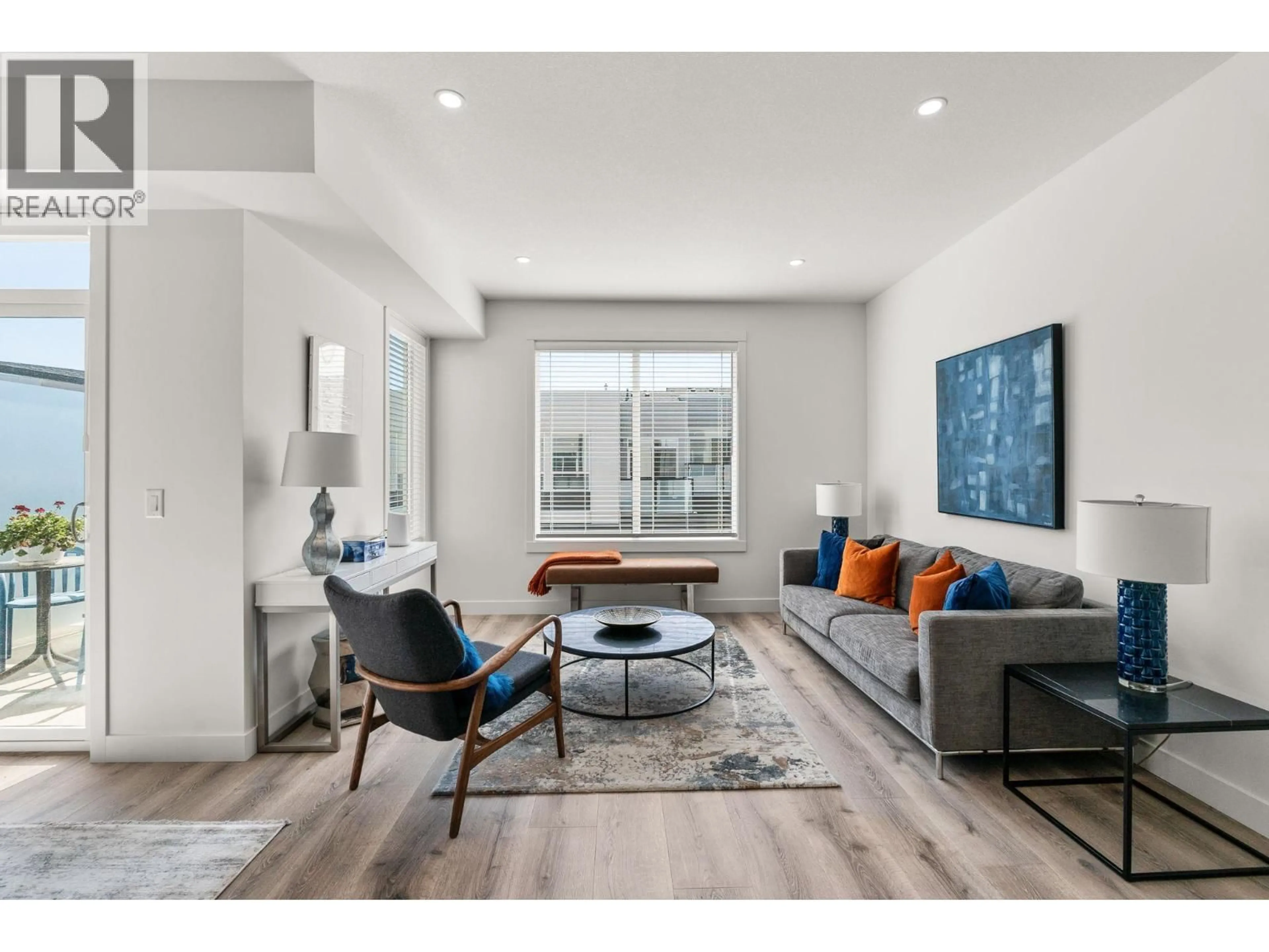 Living room with furniture, unknown for 117 - 610 ACADEMY WAY, Kelowna British Columbia V1V0E8