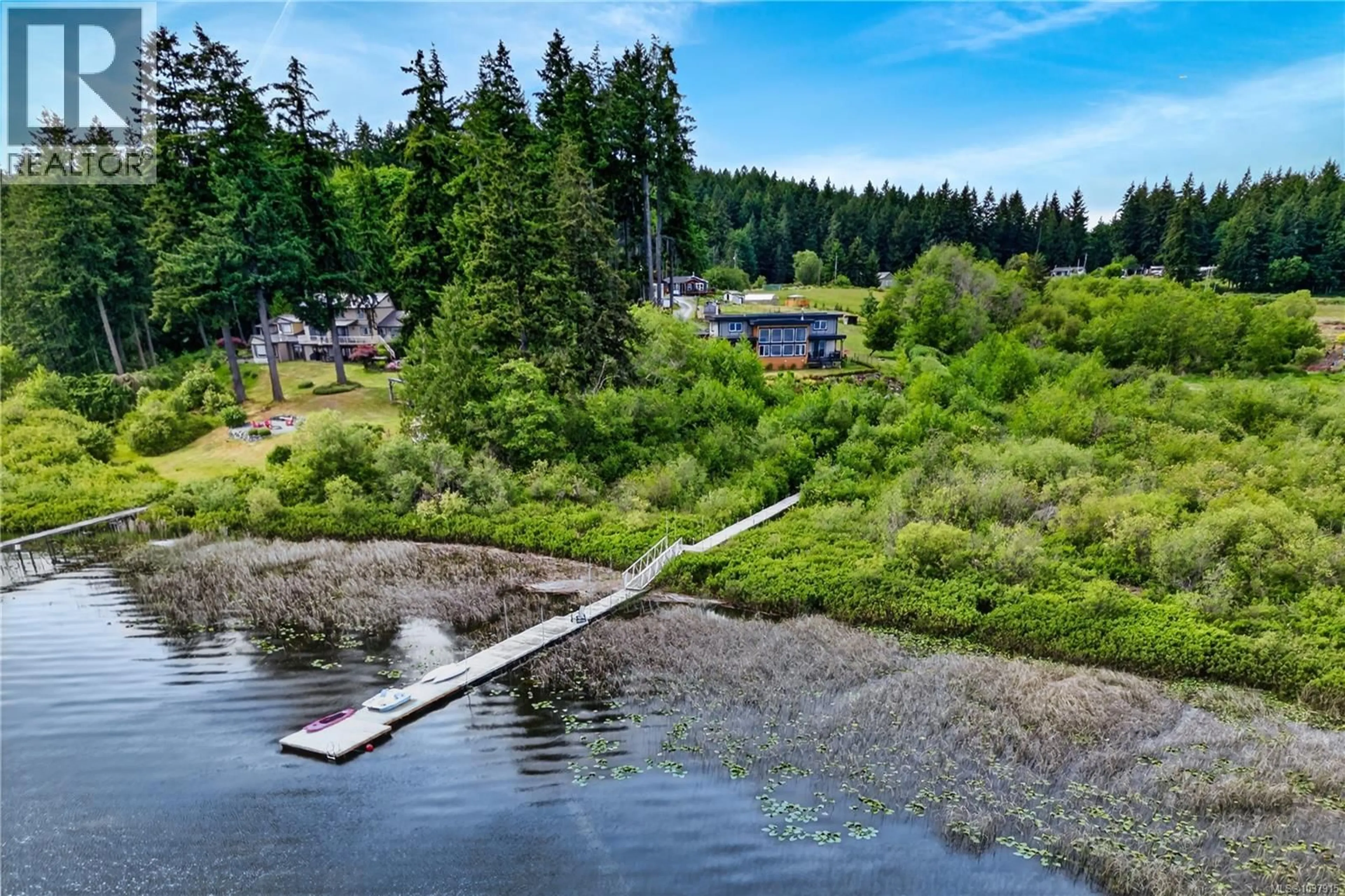 A pic from outside/outdoor area/front of a property/back of a property/a pic from drone, water/lake/river/ocean view for 6499/6495 DOUMONT ROAD, Nanaimo British Columbia V9T6G7