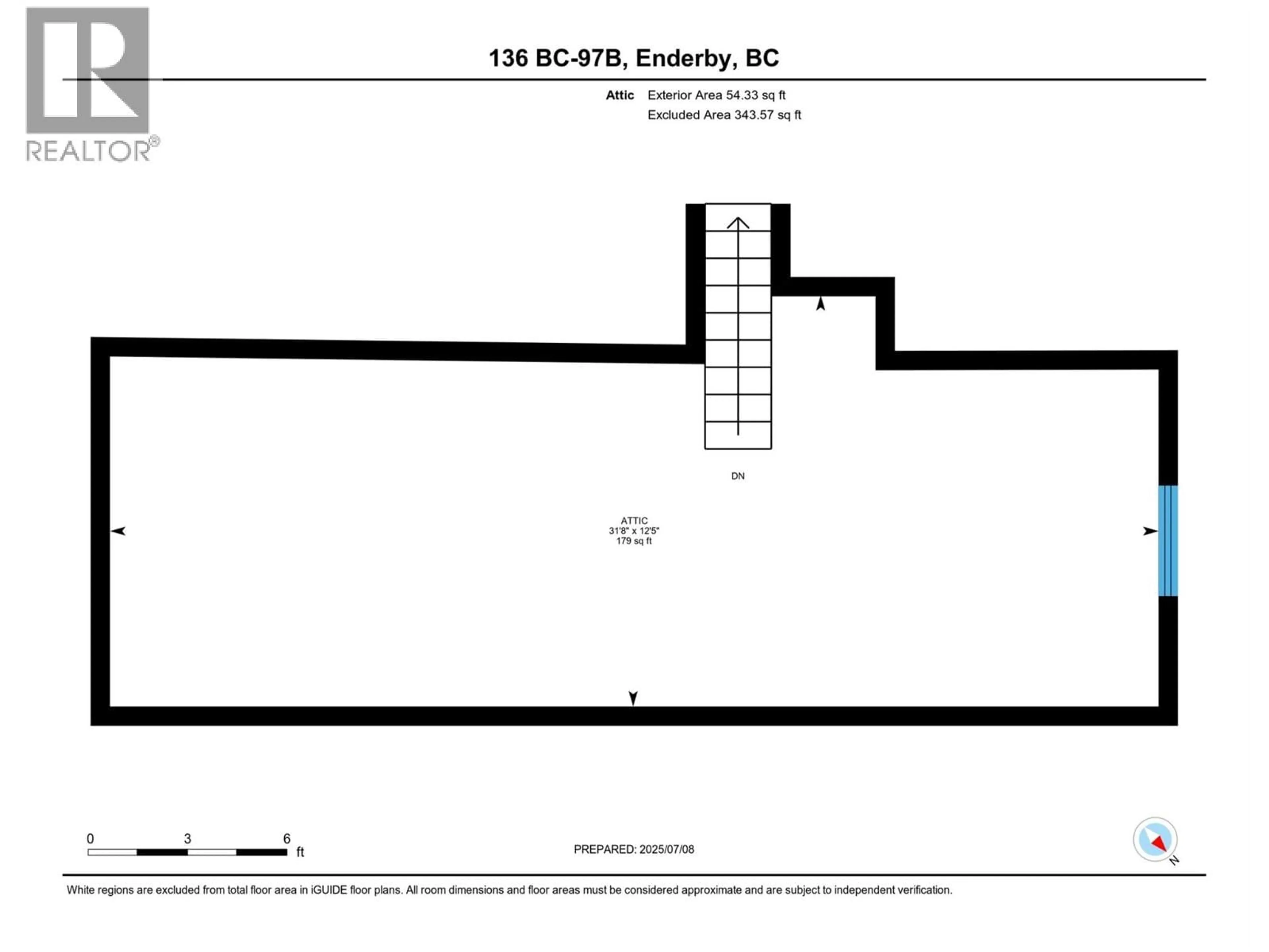 Floor plan for 136 97B HIGHWAY, Enderby British Columbia V4Y4G7