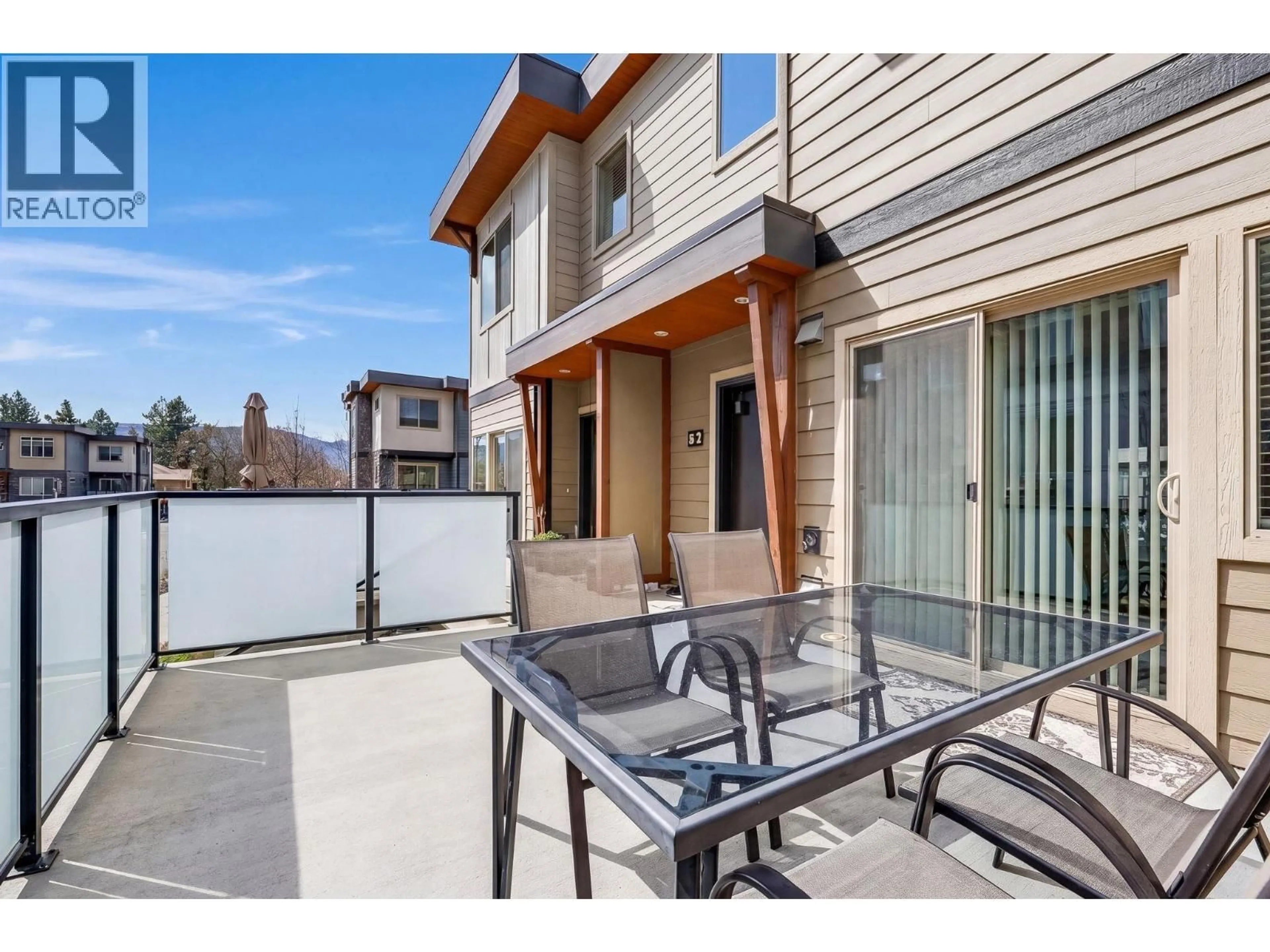 Patio, street for 52 - 3626 MISSION SPRINGS DRIVE, Kelowna British Columbia V1W5L1