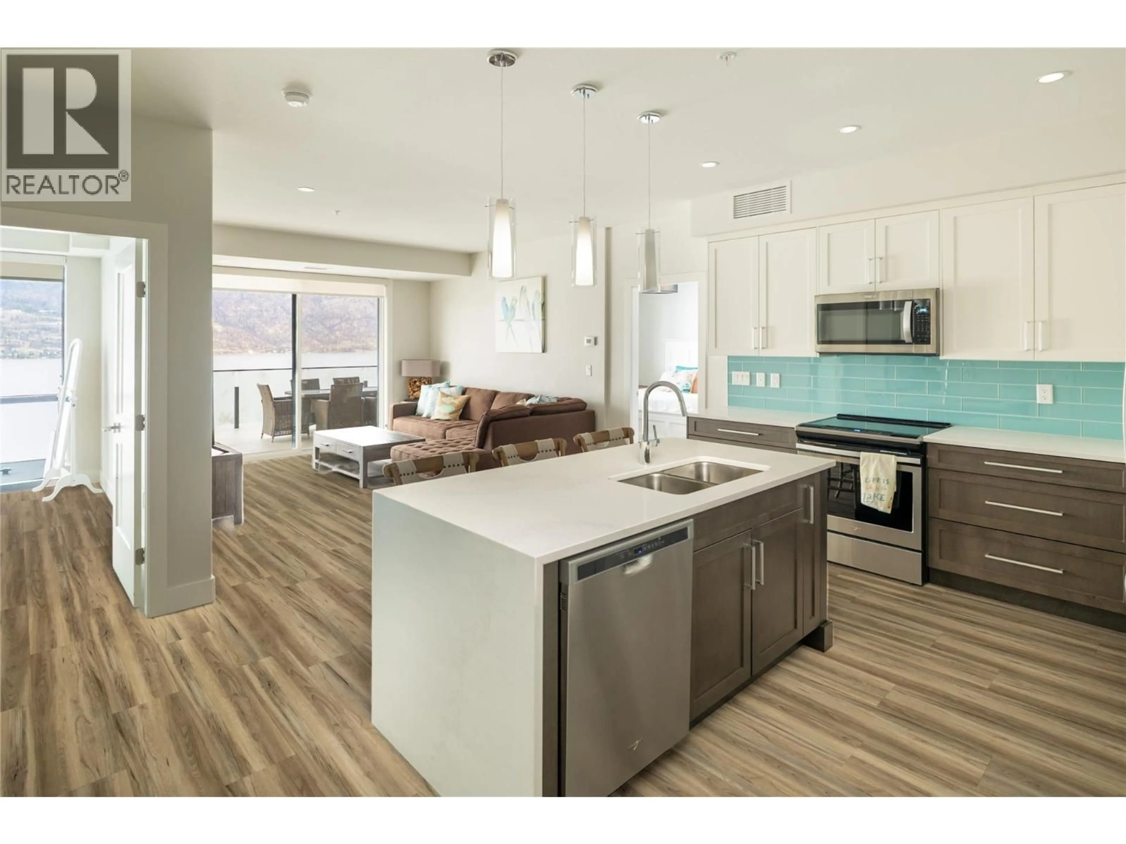 Open concept kitchen, unknown for 312 - 3475 GRANITE CLOSE, Kelowna British Columbia V1V0B9