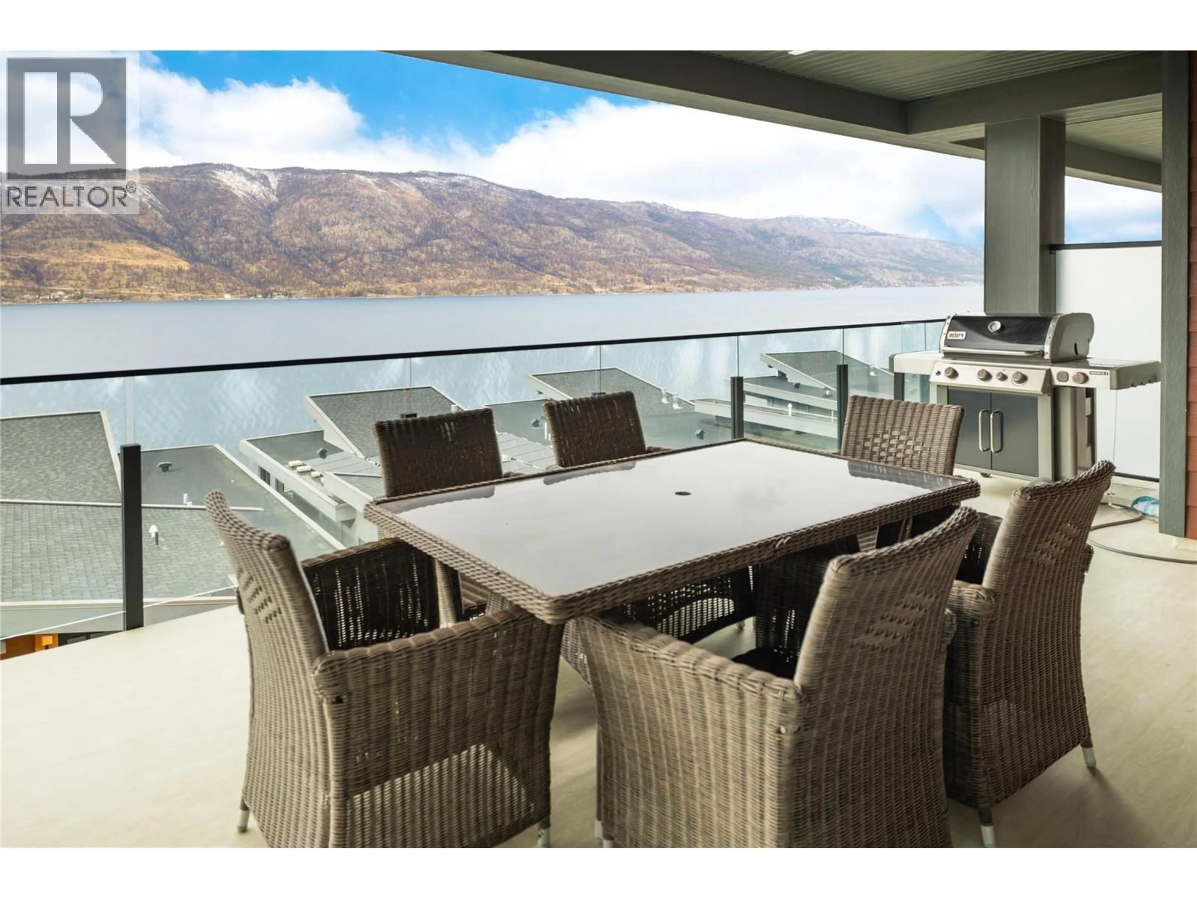 Patio, water/lake/river/ocean view for 312 - 3475 GRANITE CLOSE, Kelowna British Columbia V1V0B9