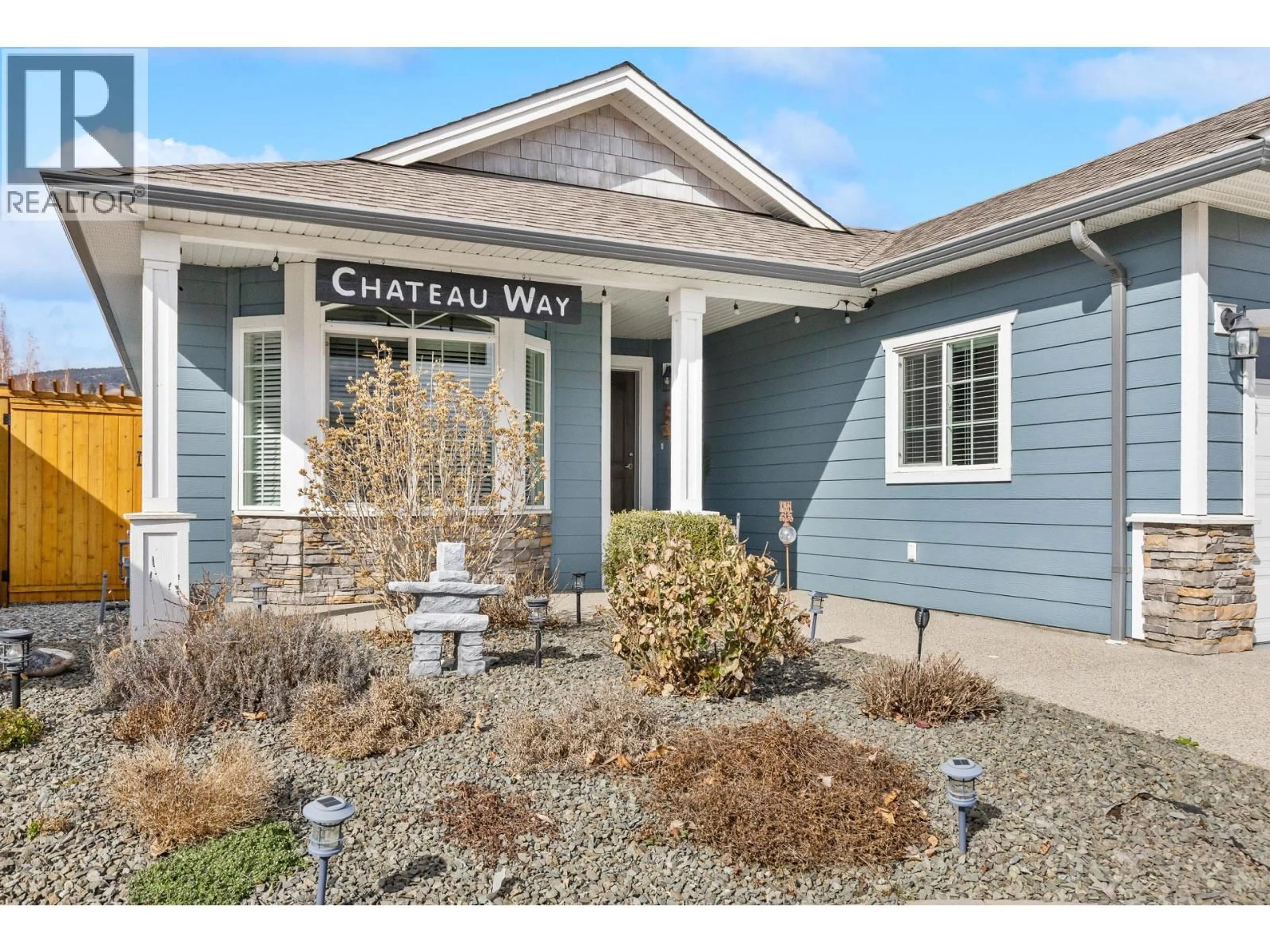 Home with vinyl exterior material, street for 3360 MIMOSA DRIVE, West Kelowna British Columbia V4T3A5