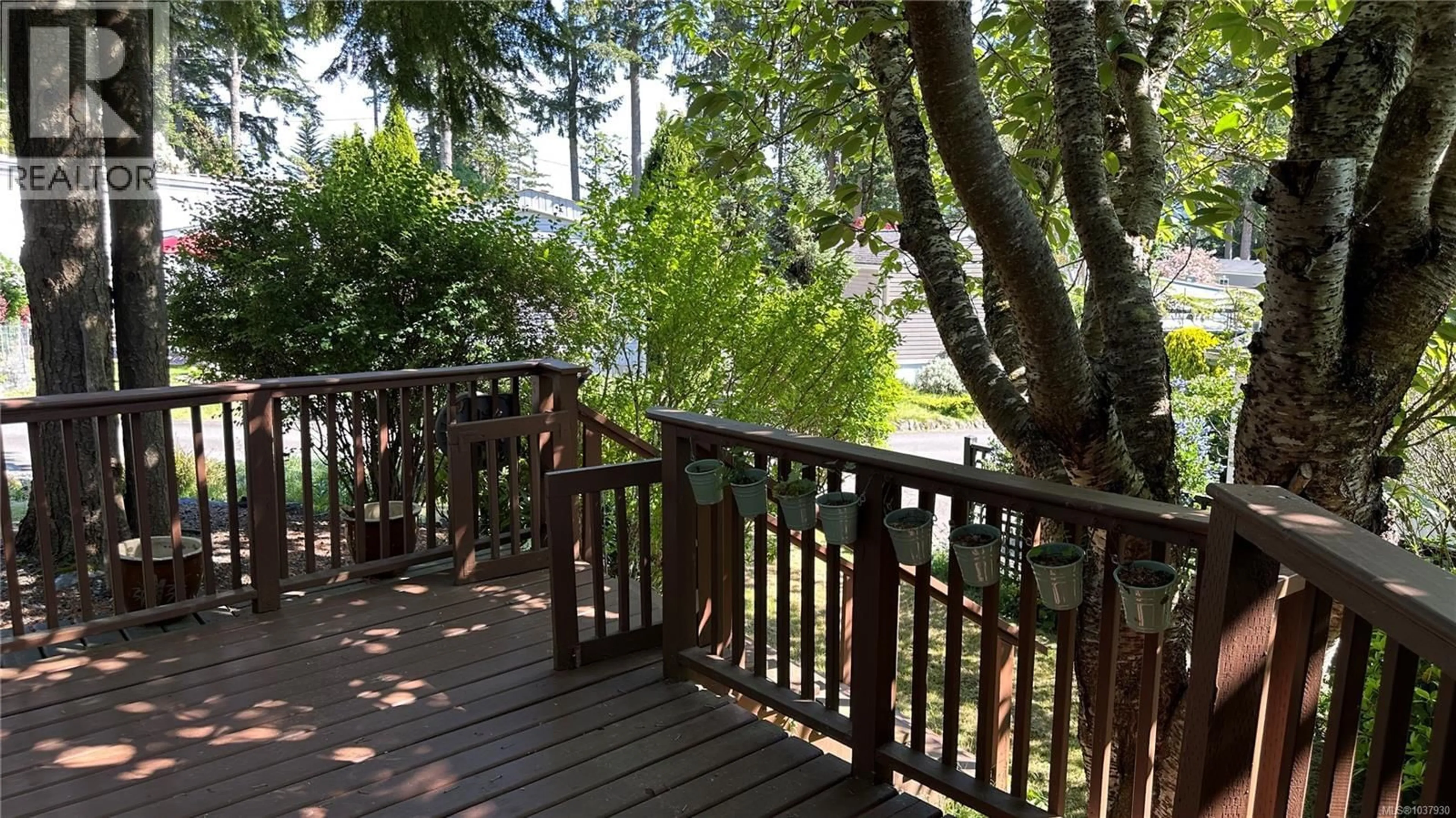 Patio, water/lake/river/ocean view for 4 - 5838 BLYTHWOOD ROAD, Sooke British Columbia V9Z0G2