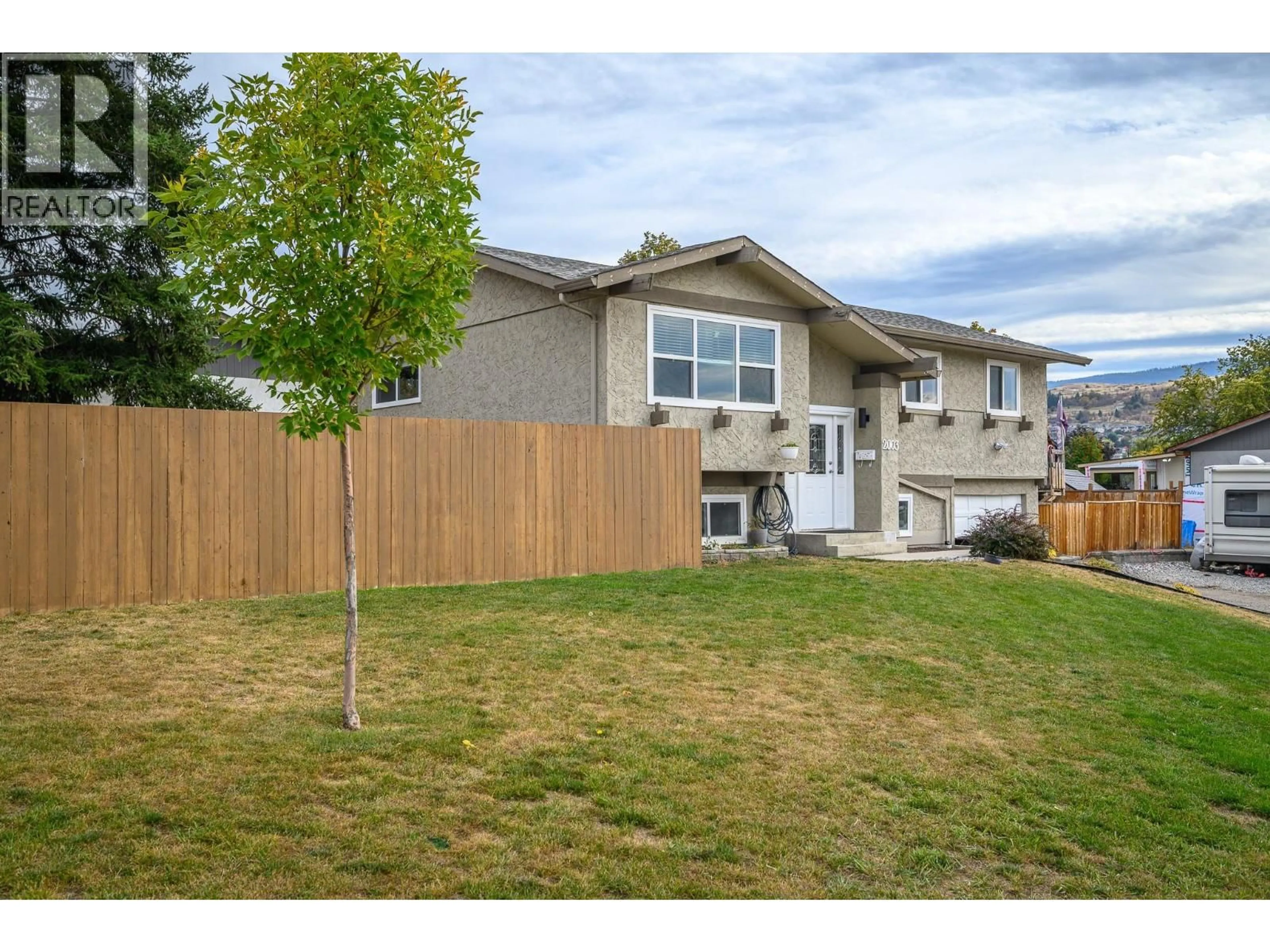 Home with vinyl exterior material, mountain view for 2003 21 STREET, Vernon British Columbia V1T7C3