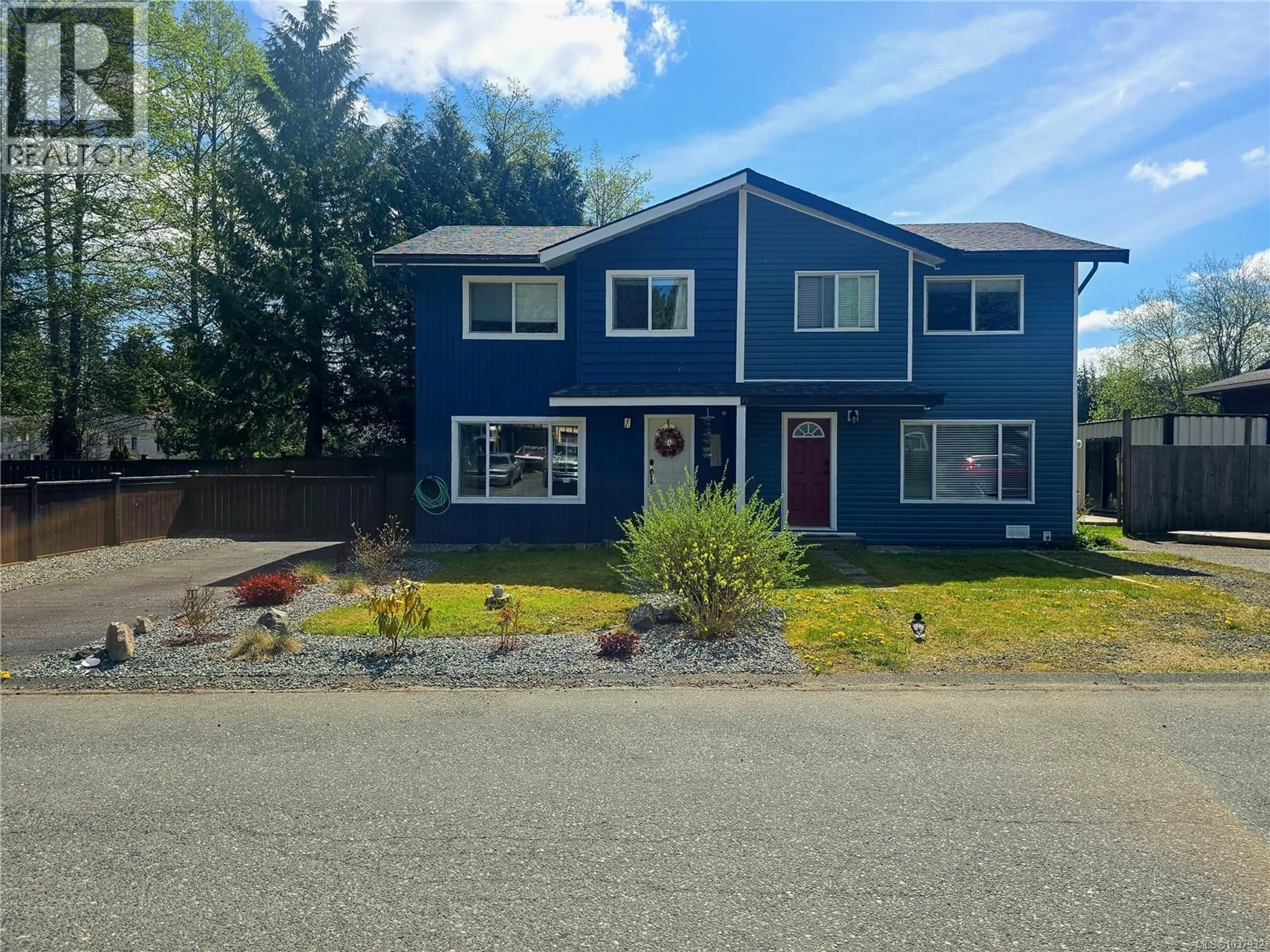 Home with vinyl exterior material, street for A - 9477 SCOTT STREET, Port Hardy British Columbia V0N2P0