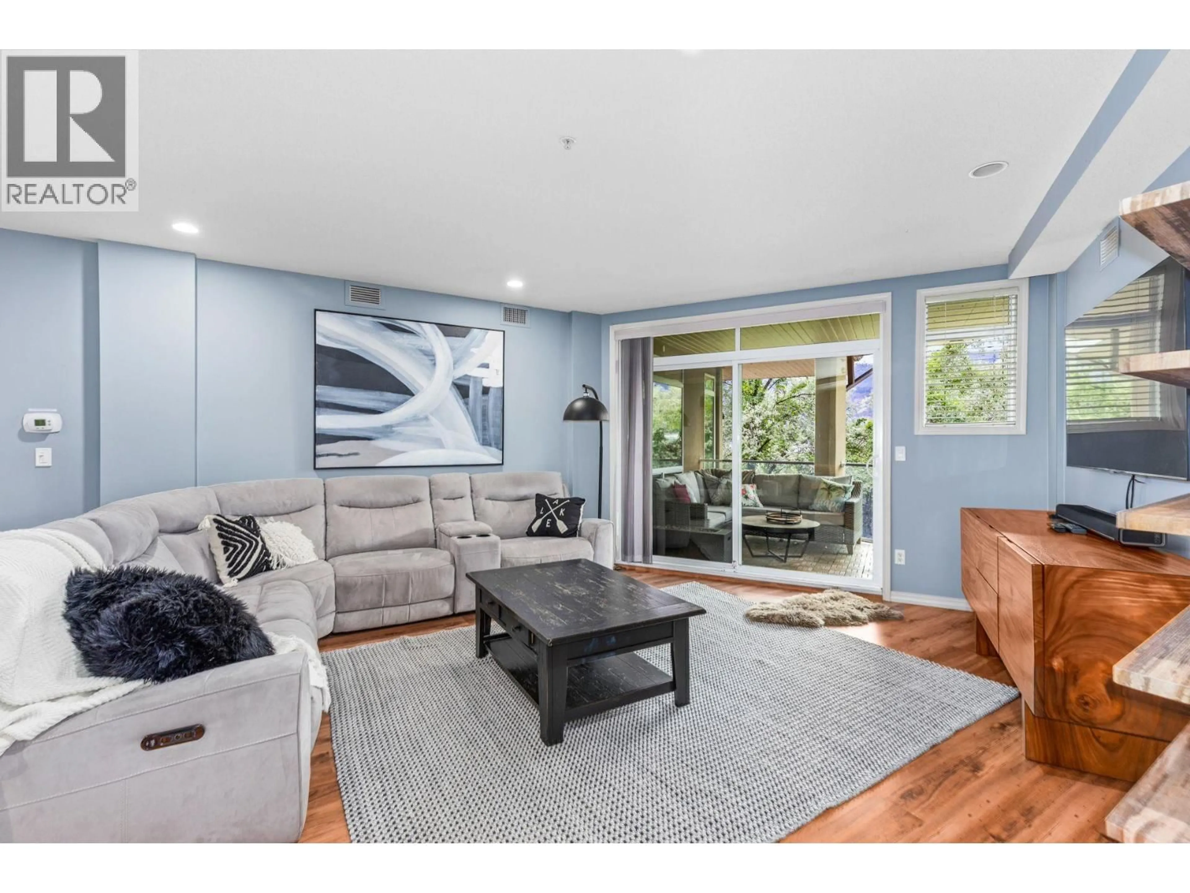 Living room with furniture, unknown for 208 - 1088 SUNSET DRIVE, Kelowna British Columbia V1Y9W1